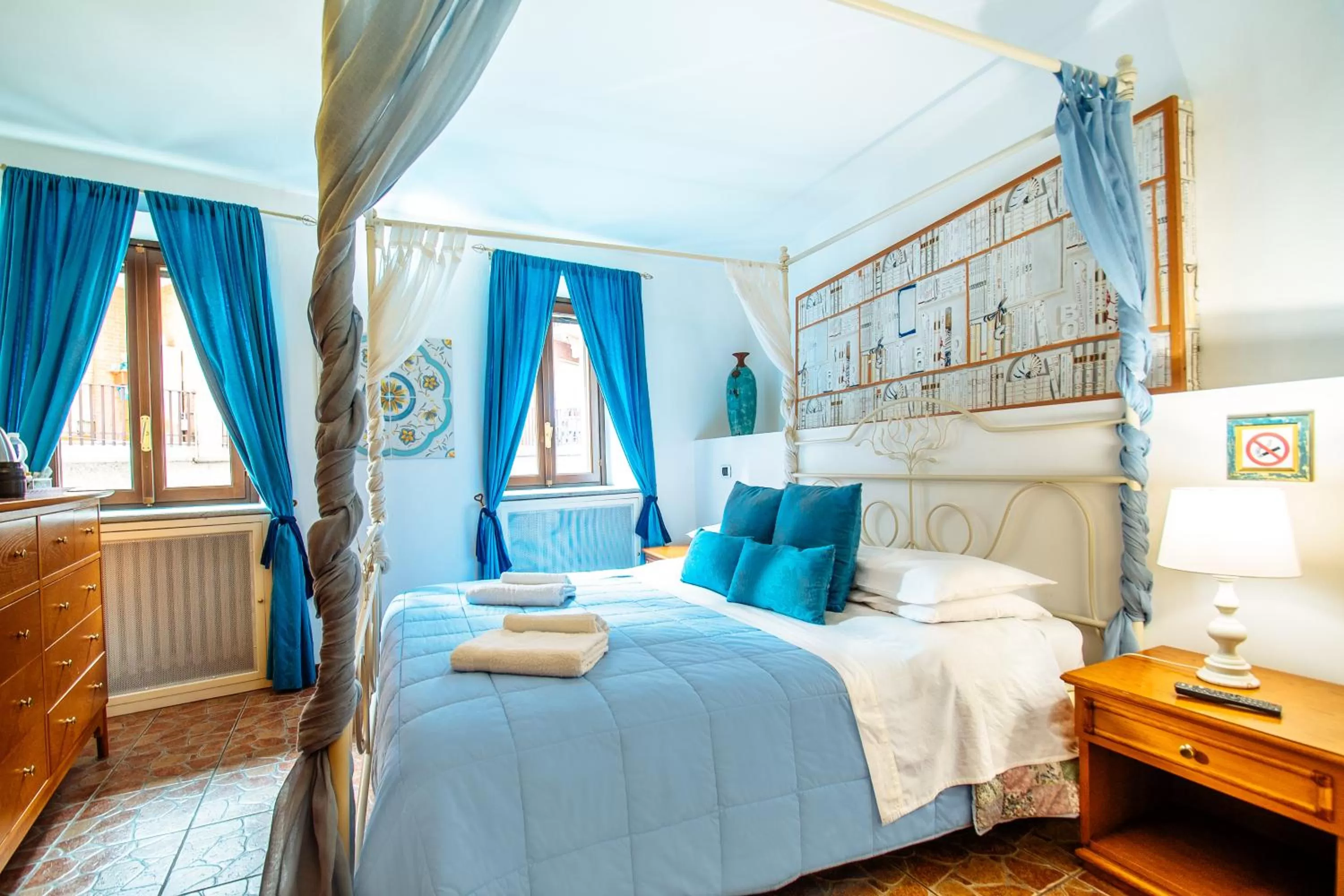 Photo of the whole room, Bed in La Fabbrica dell'Oro