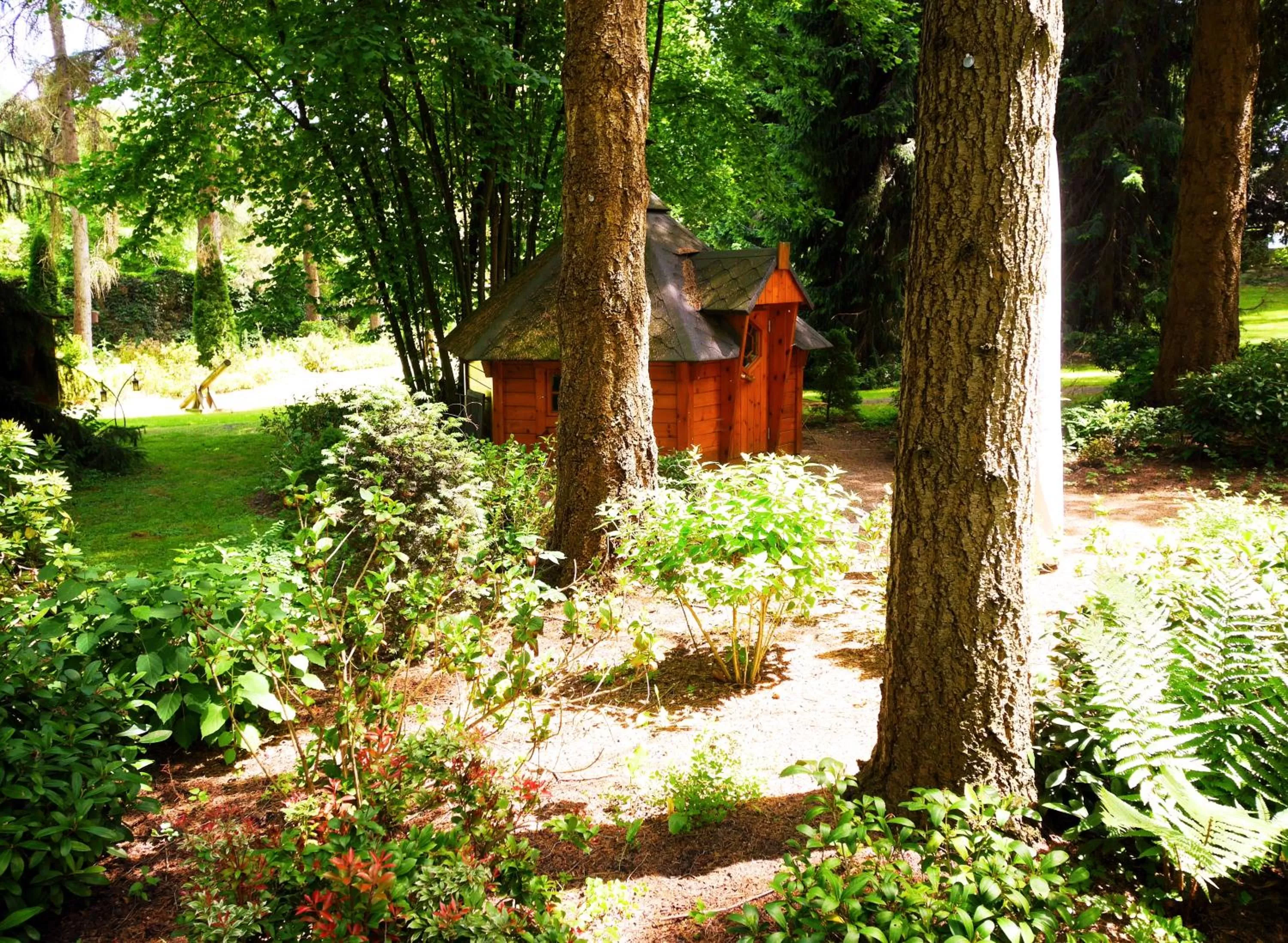 BBQ facilities in Villa Hammerschmiede