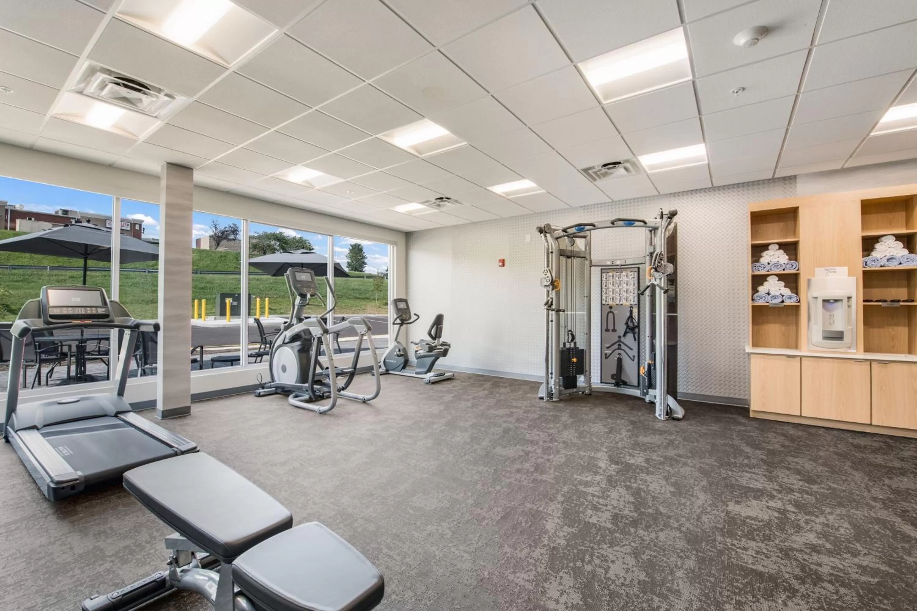 Fitness centre/facilities in Fairfield by Marriott Inn & Suites Knoxville Clinton