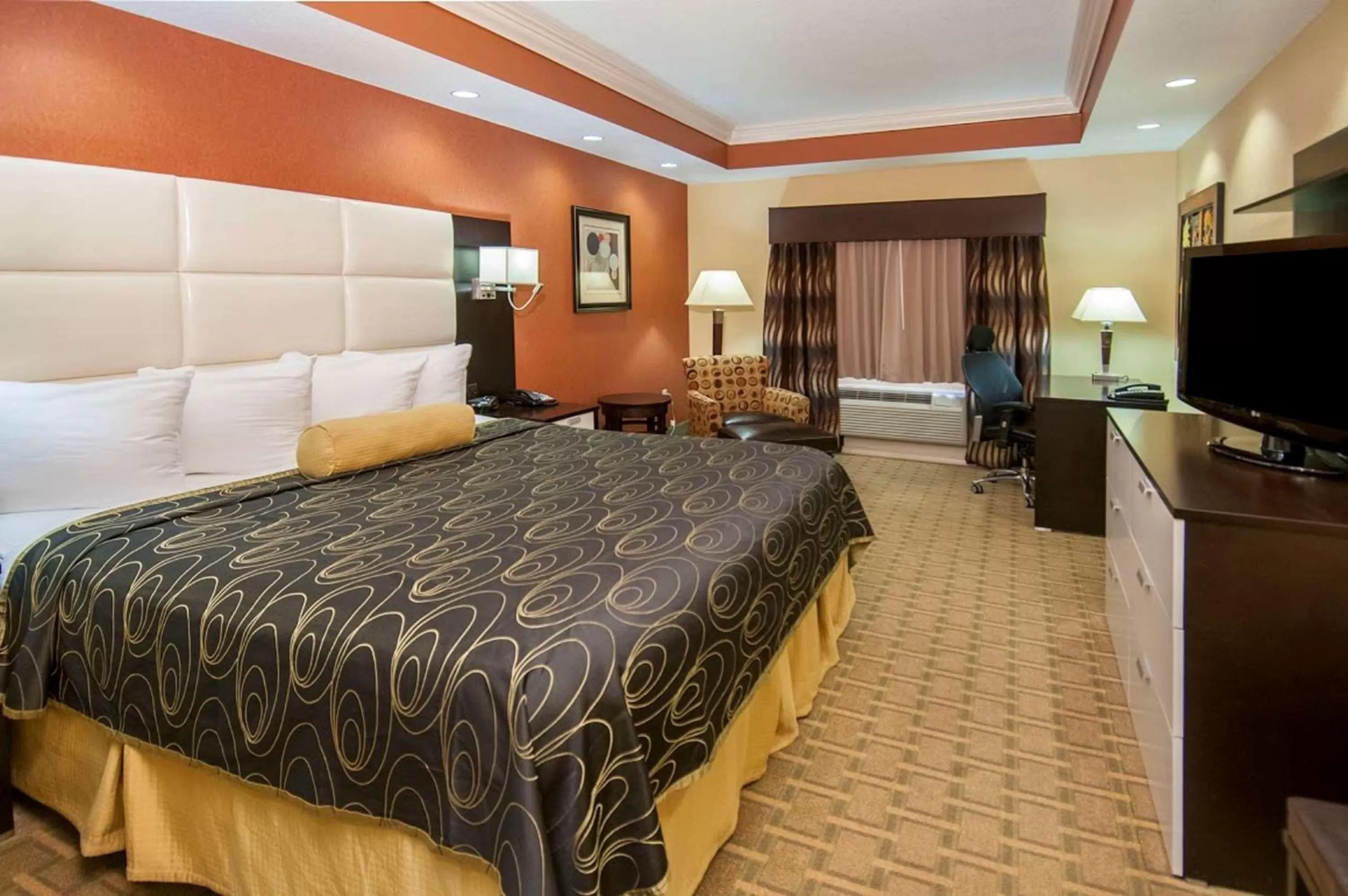 King Room with Roll-in Shower - Disability Access - Non-smoking in Best Western Plus JFK Inn & Suites