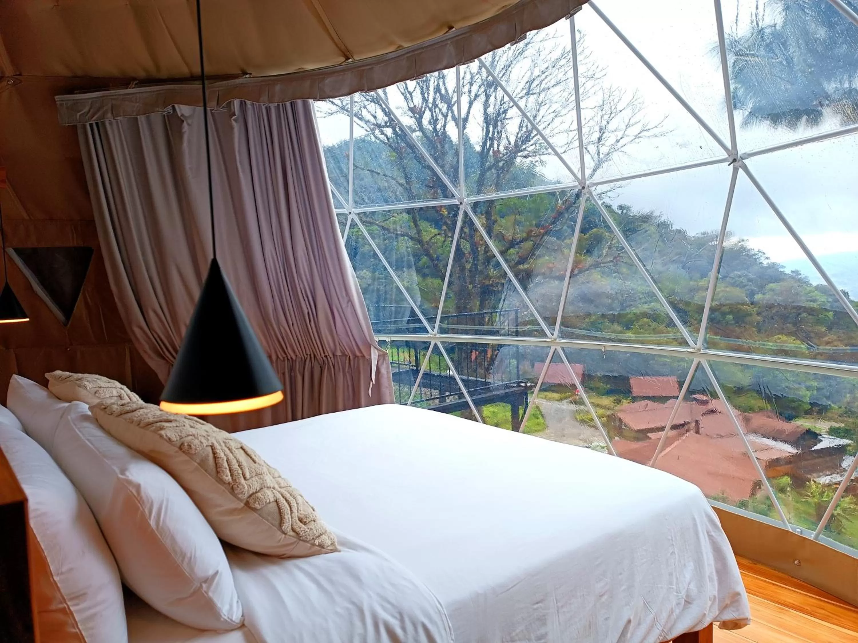 Bed in TREE TREK BOQUETE Adventure Park