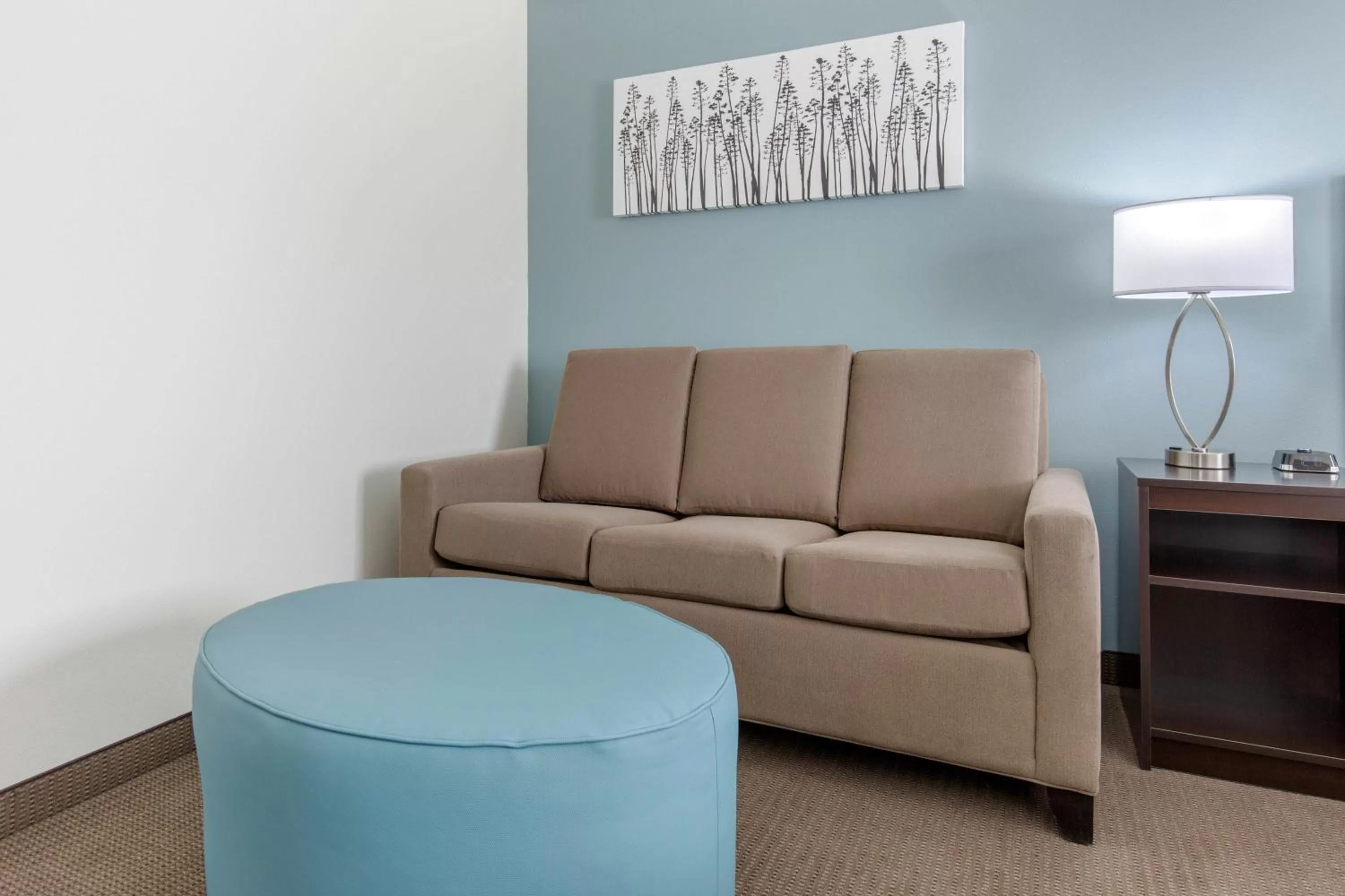 Seating area in Sleep Inn & Suites South Jacksonville