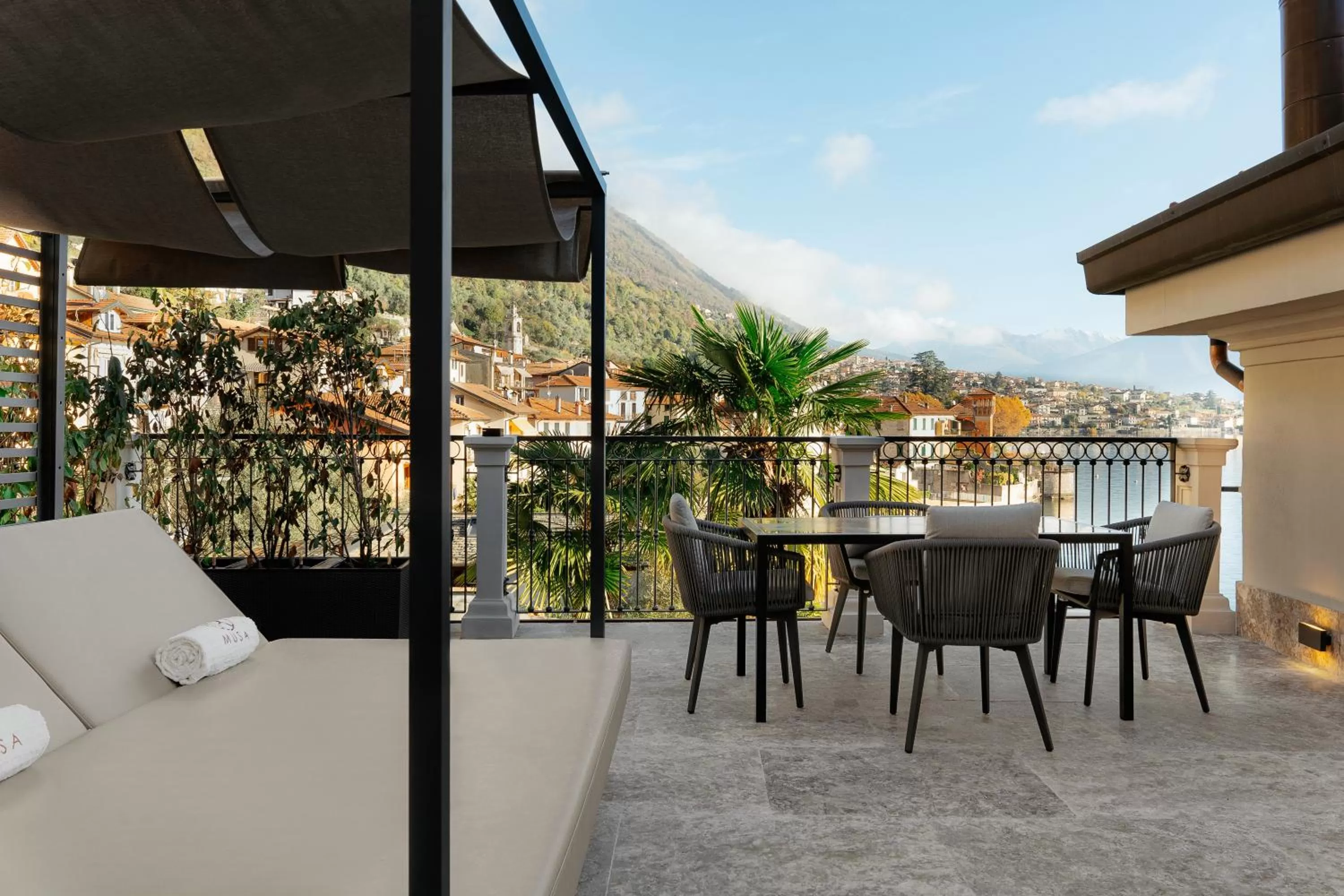 Balcony/Terrace in MUSA Lago di Como
