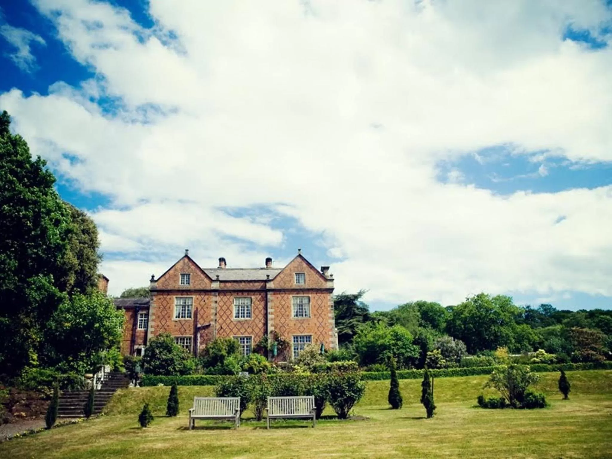Facade/entrance in Willington Hall Hotel