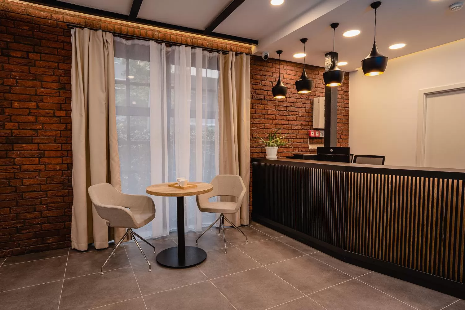 Seating area in Garni Hotel DOCK Bratislava