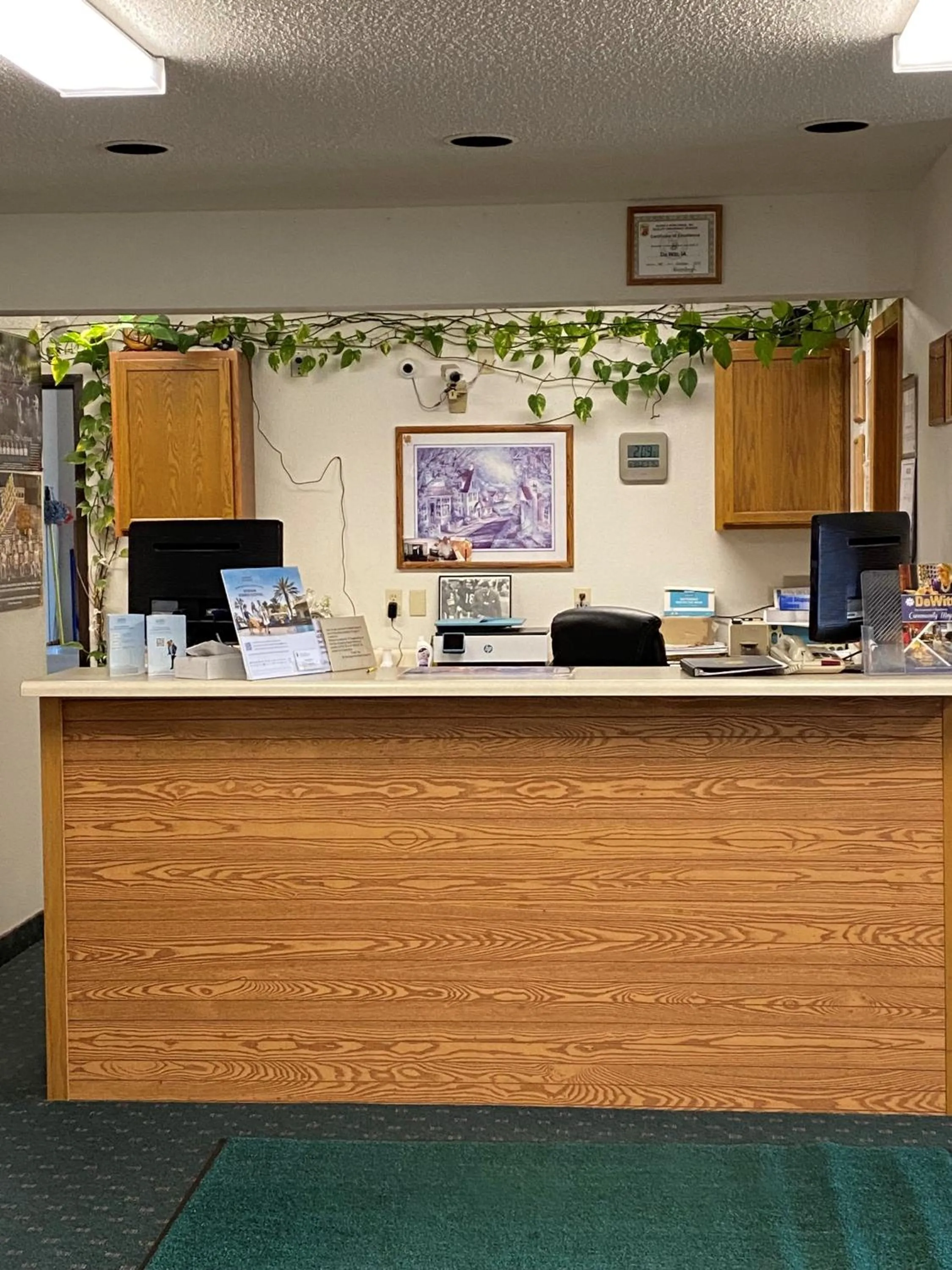 Lobby or reception in Super 8 by Wyndham Dewitt