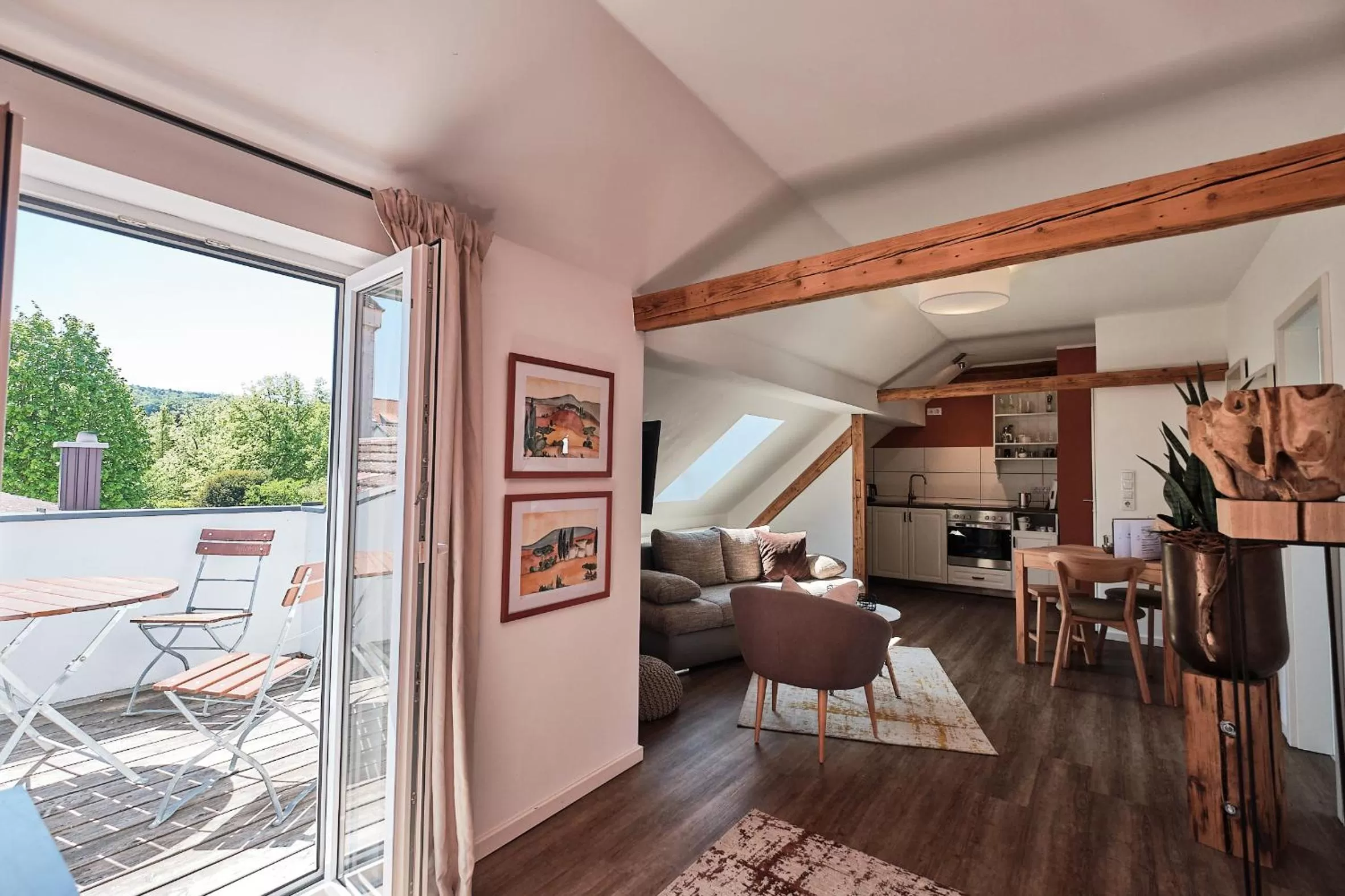 Studio with Roof Terrace in Boutique-Apartments am Ledererturm