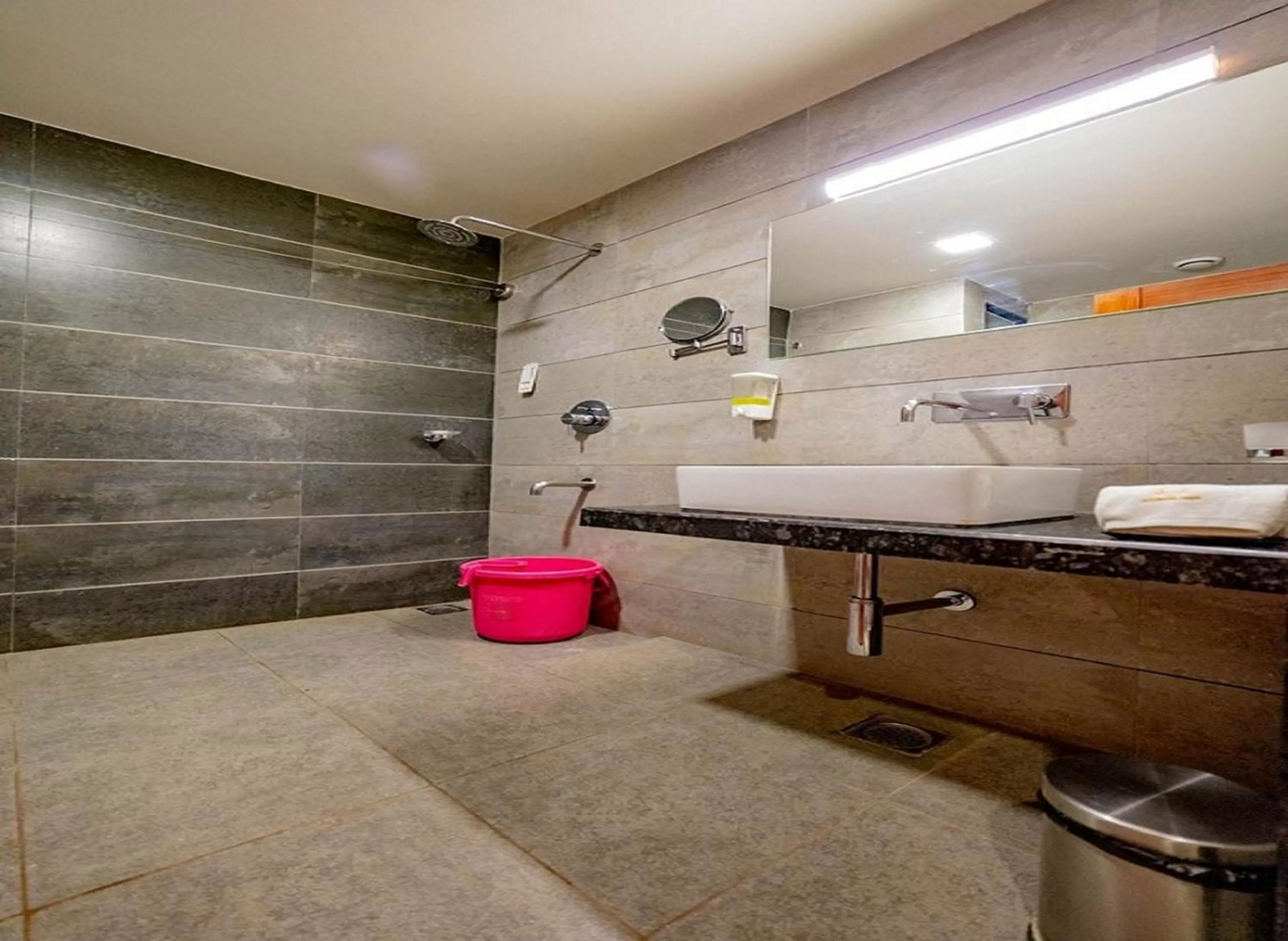 Bathroom in Ashok inn