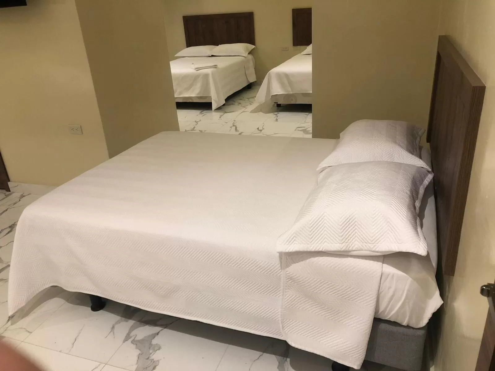 Bed in Hotel Sada