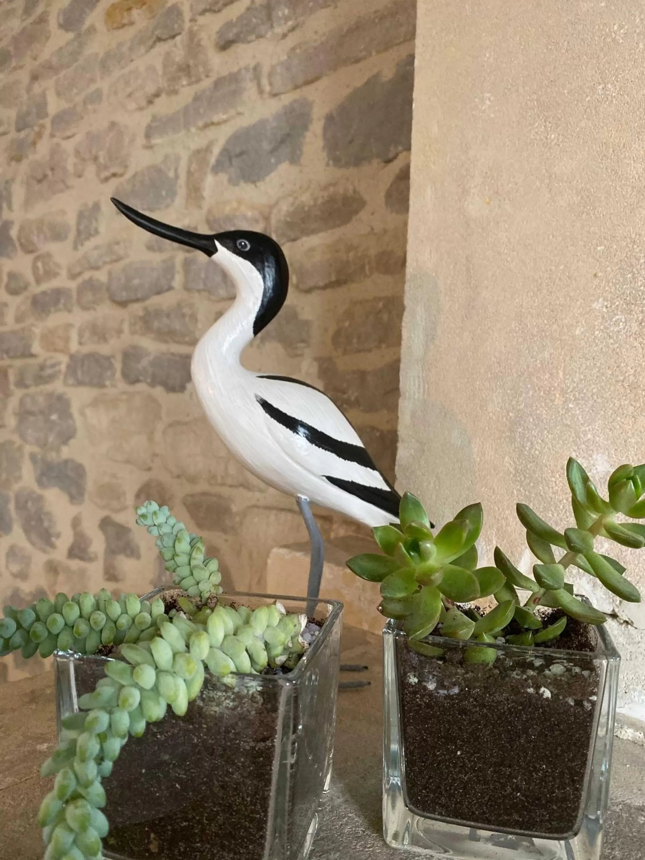 Decorative detail in Le mas Normand