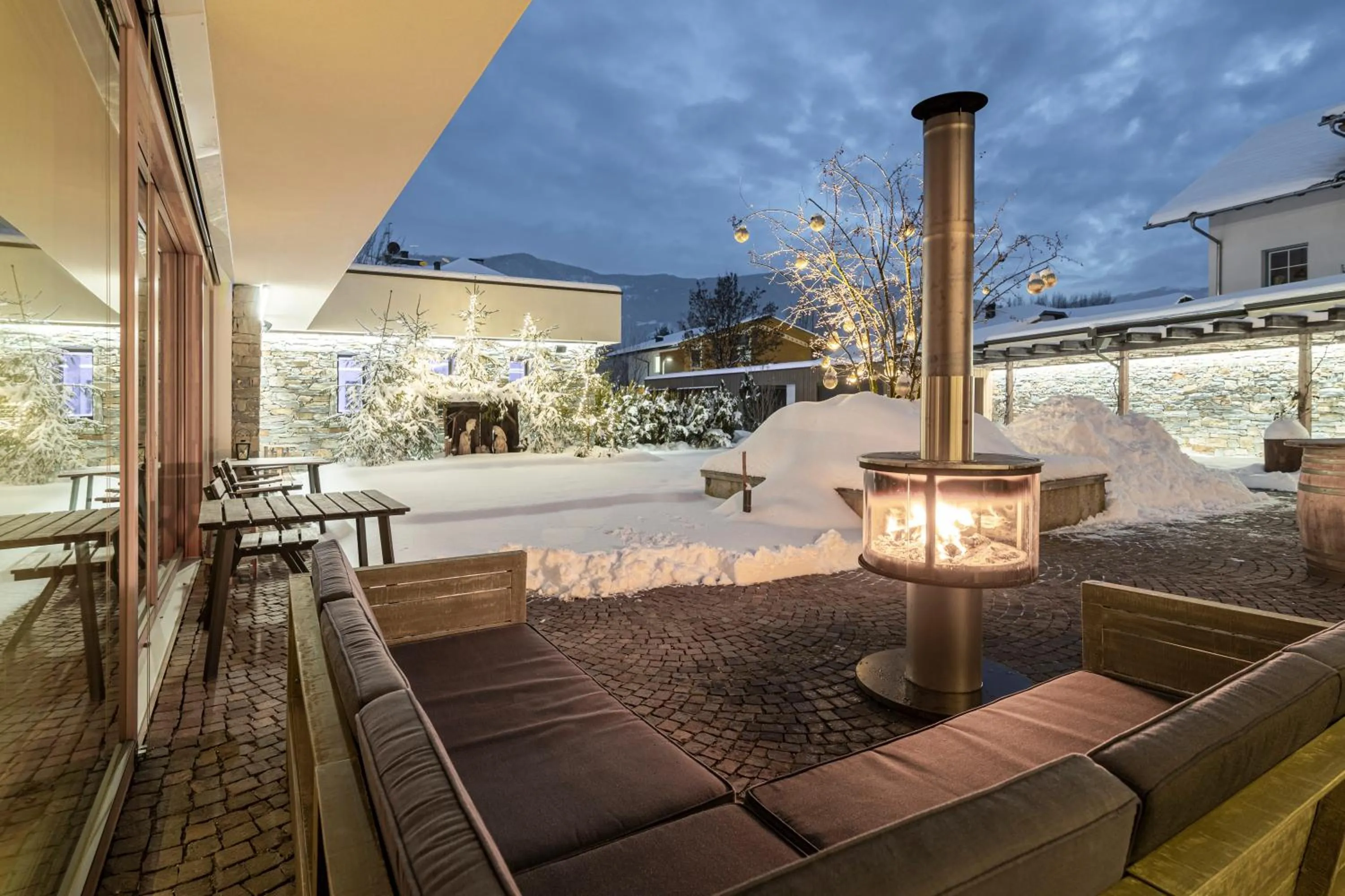 Garden in Hotel Restaurant Langgenhof