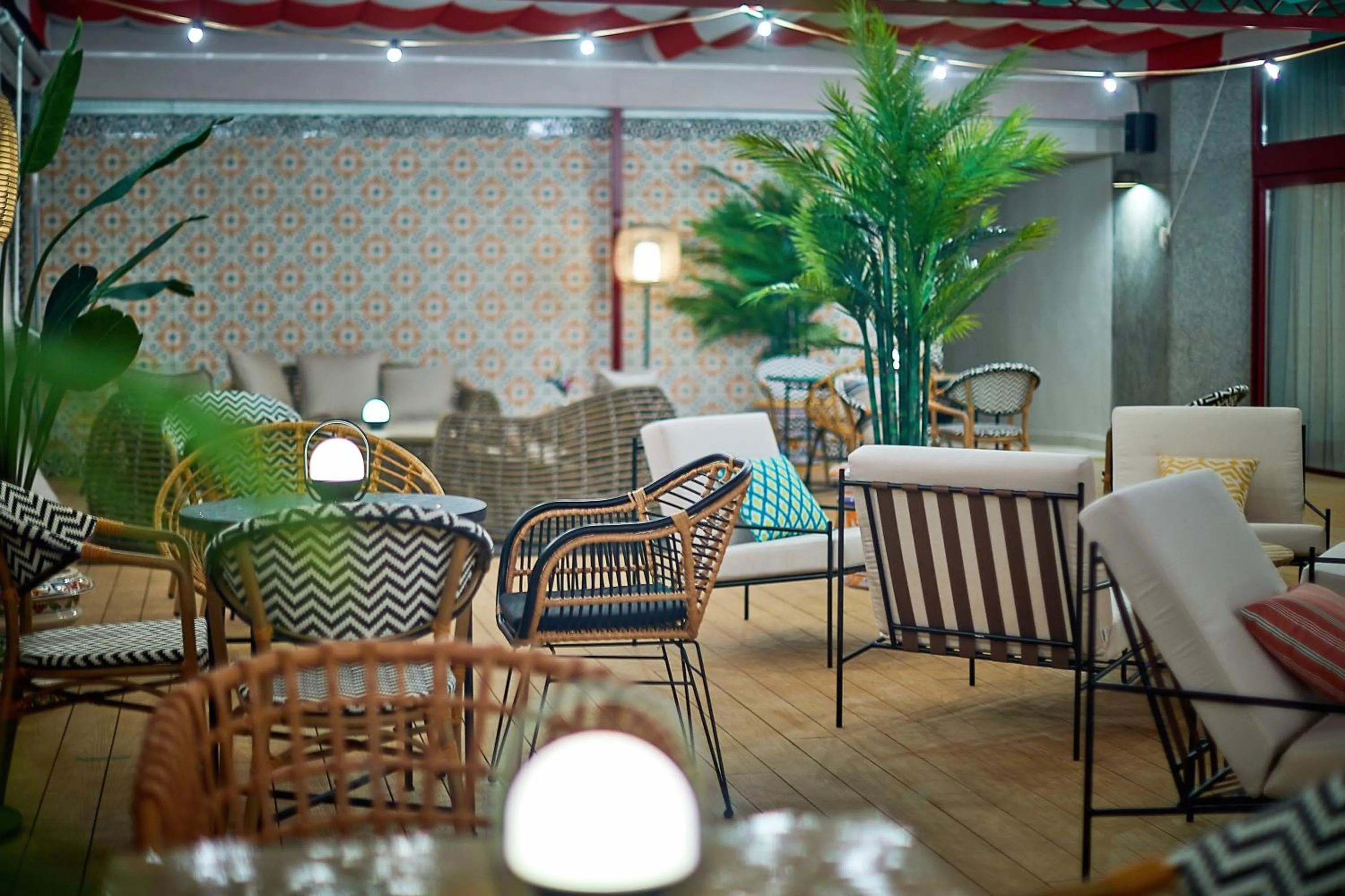 Balcony/Terrace in Hesperia Sevilla