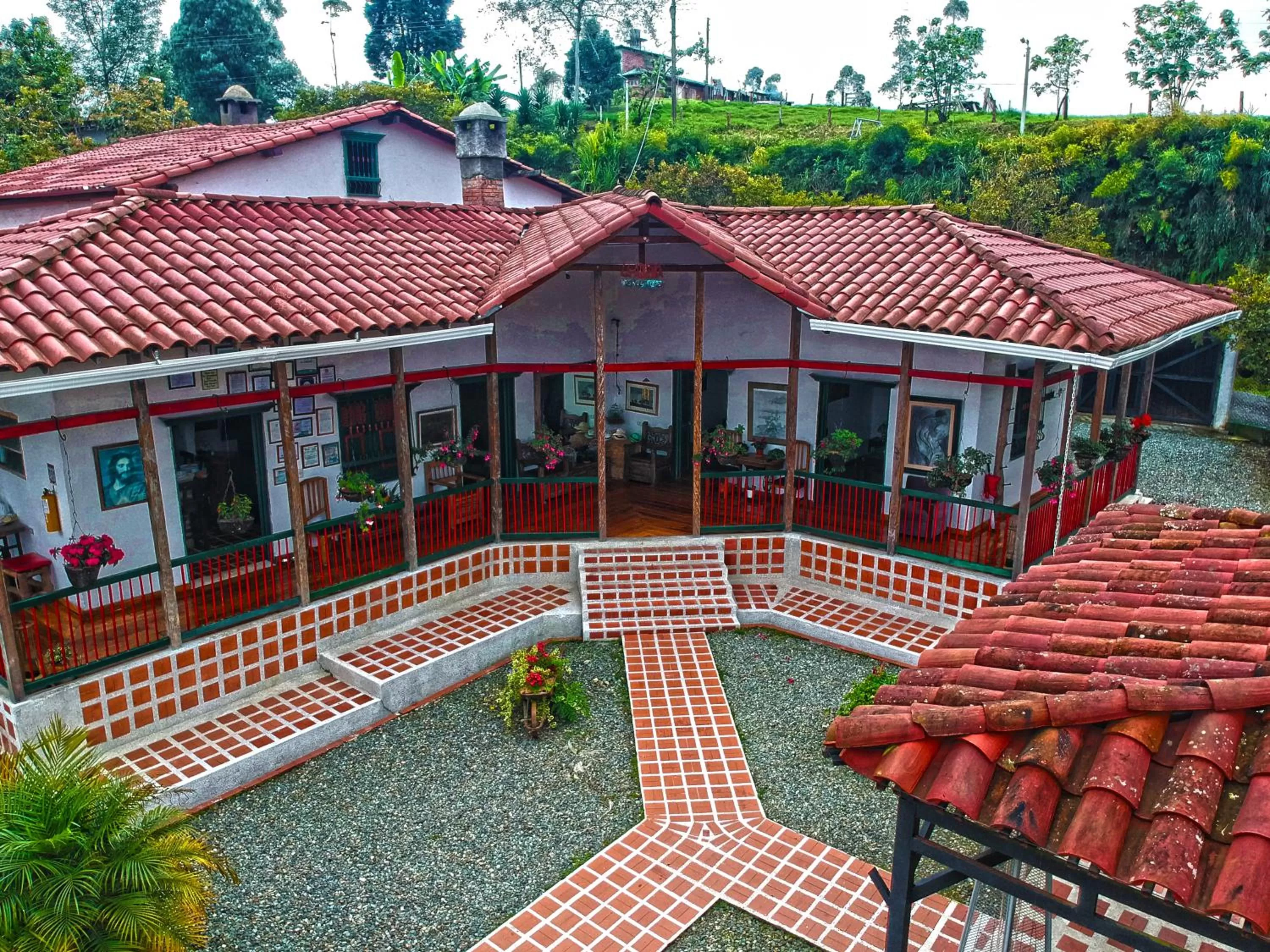 Property building in Finca Campestre La Adelita B&B