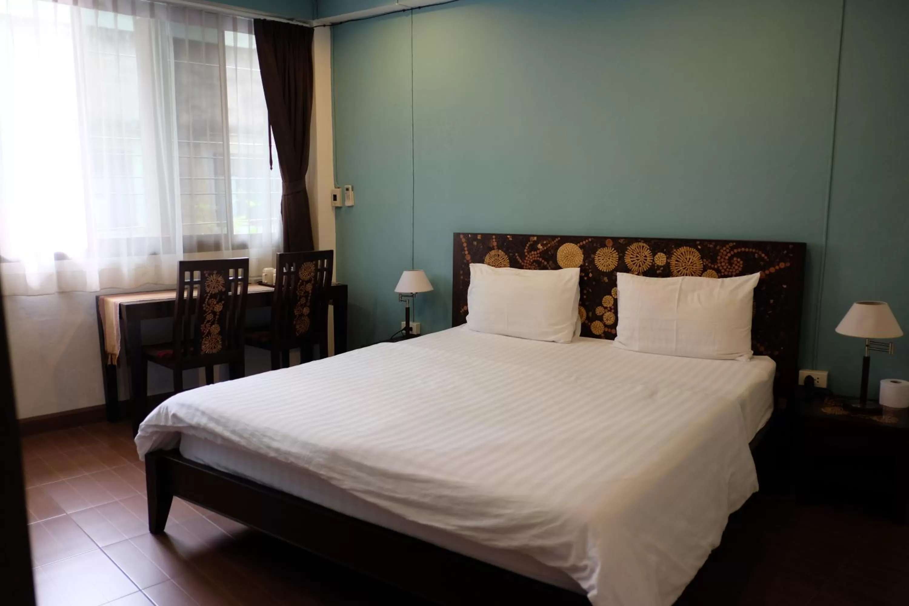 Bed in Baan Glang Soi