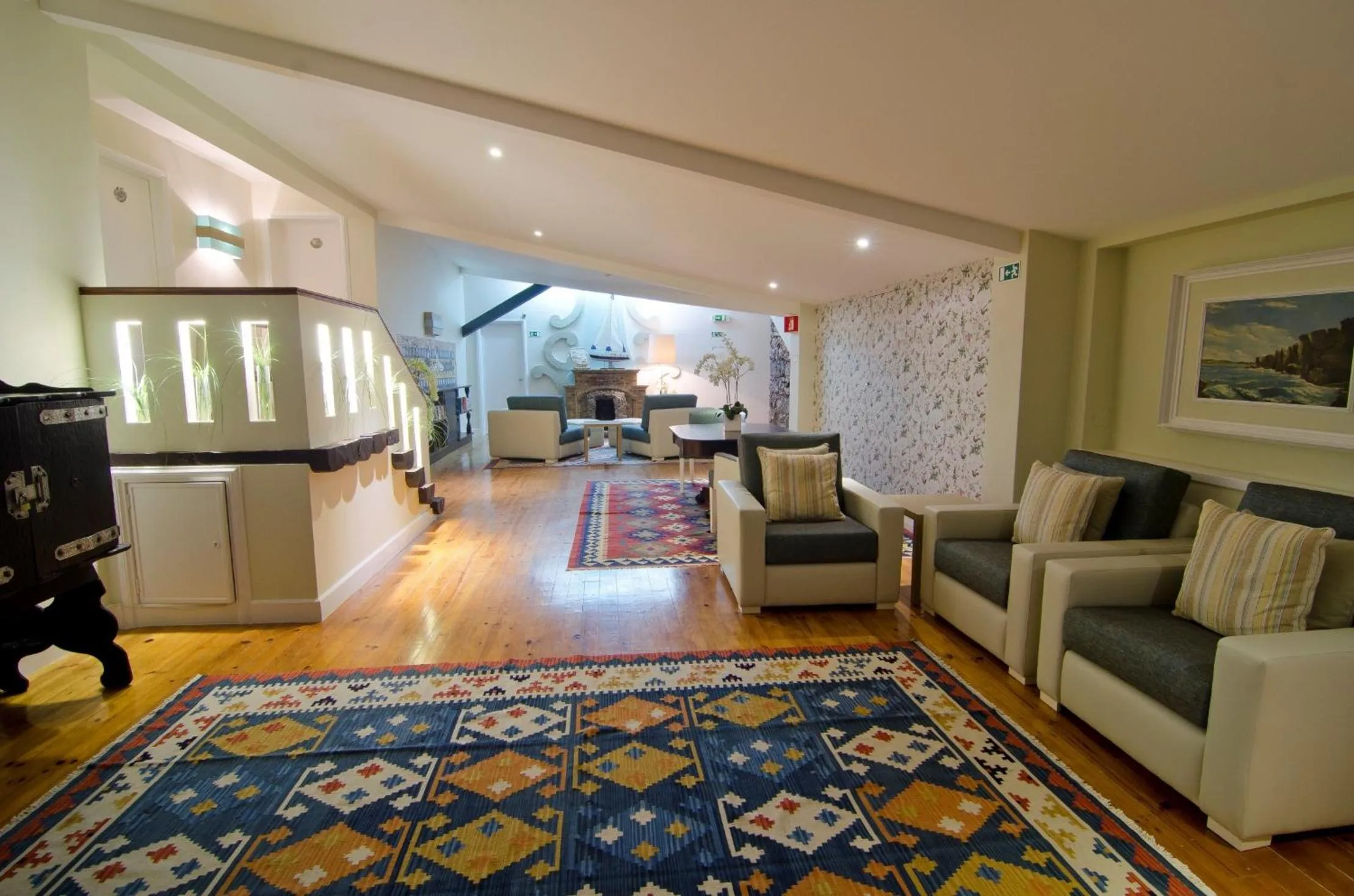 Lobby or reception in Estalagem Muchaxo Hotel