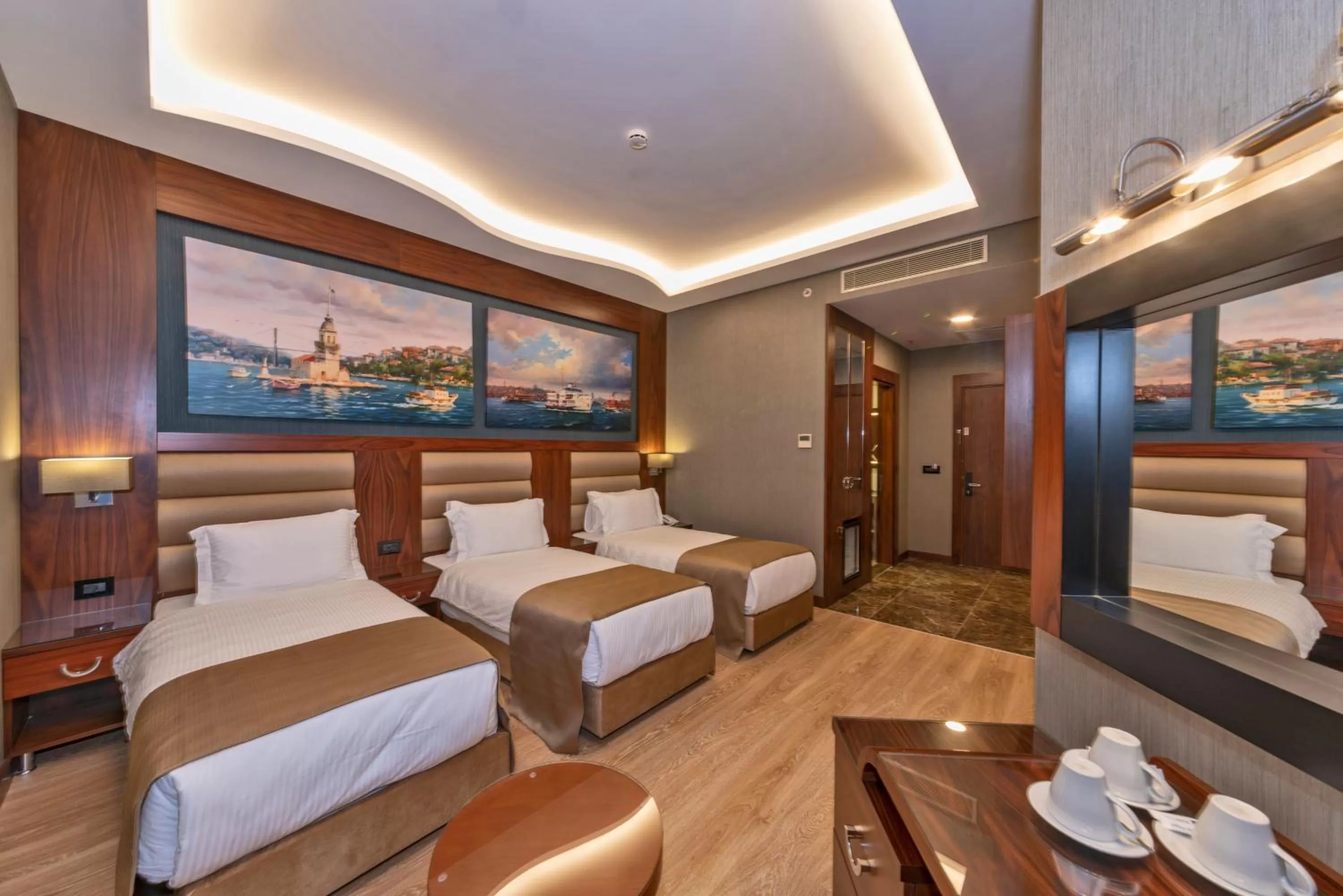 Bed in Piya Sport Hotel