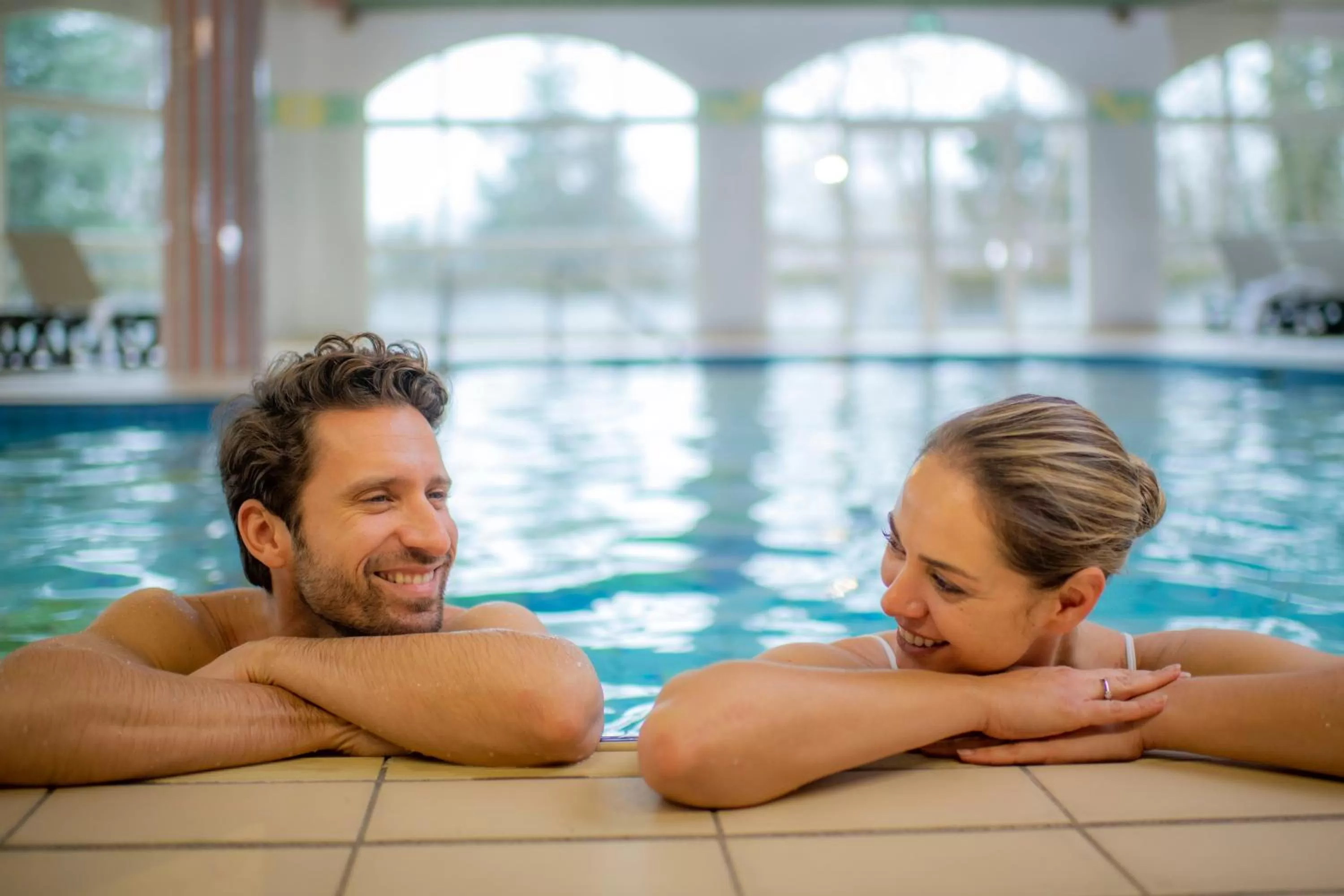 People in Hotel *** & Spa Vacances Bleues Villa Marlioz