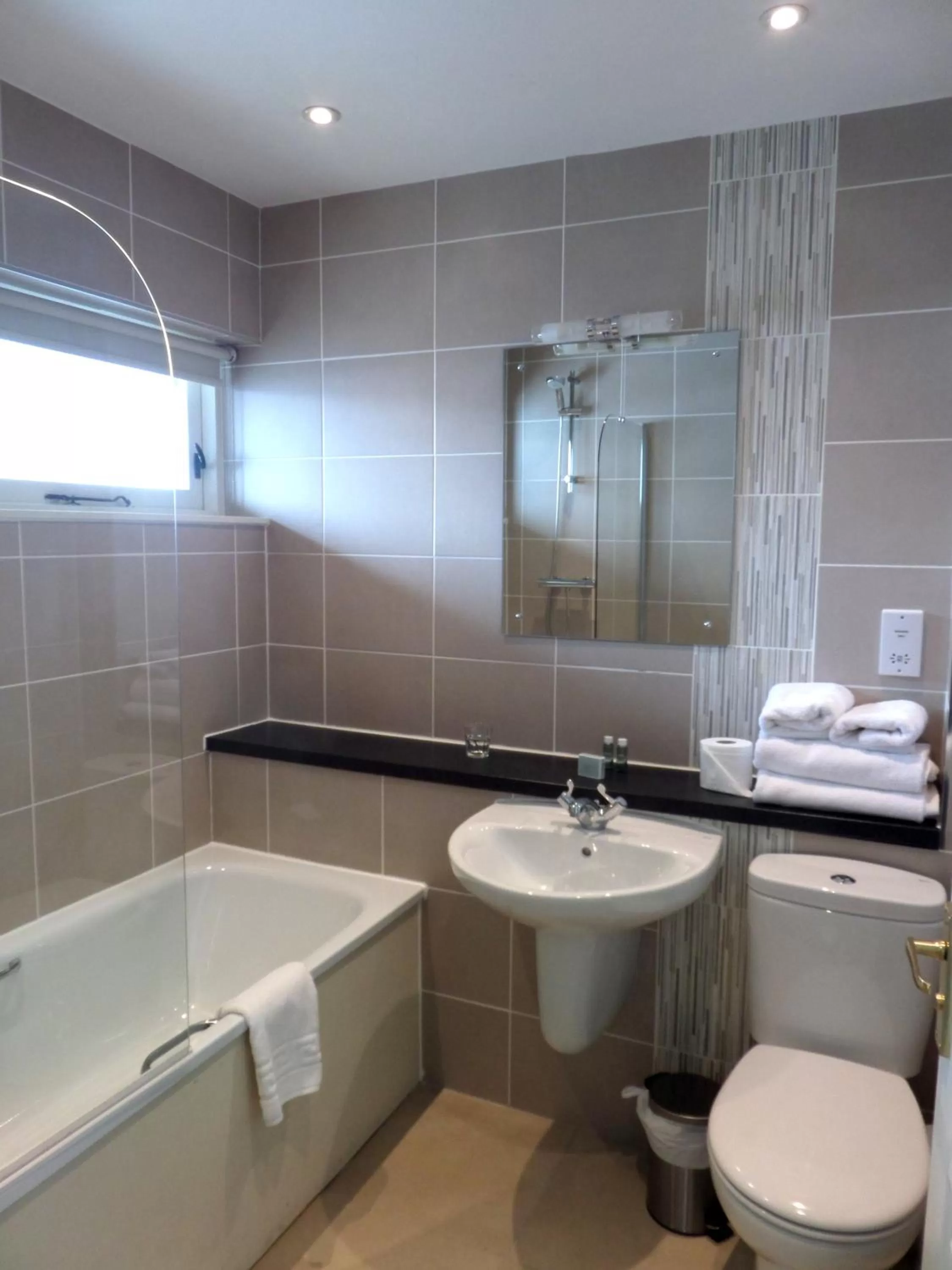 Shower in Macdonald Spey Valley Resort