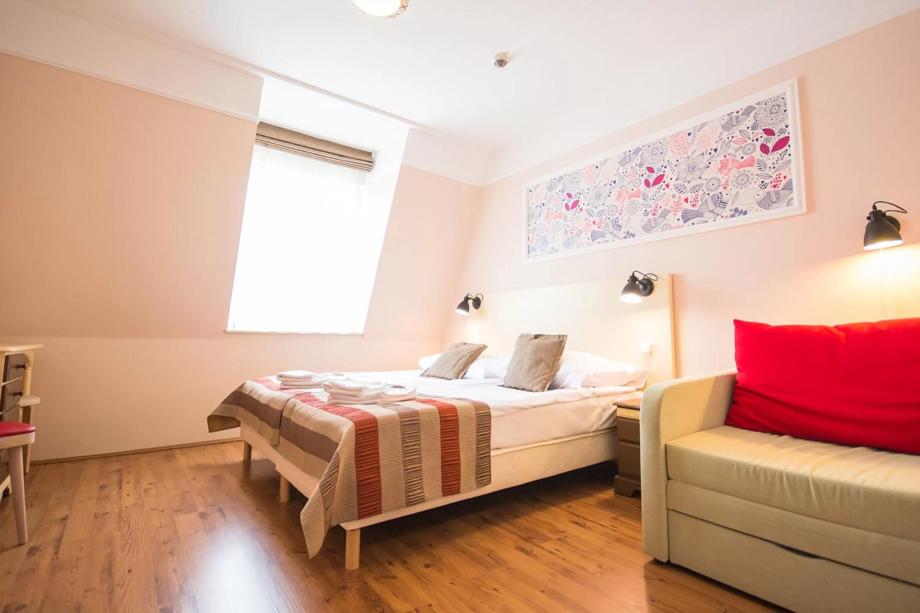 Bed in Harmónia Hotel Sárvár