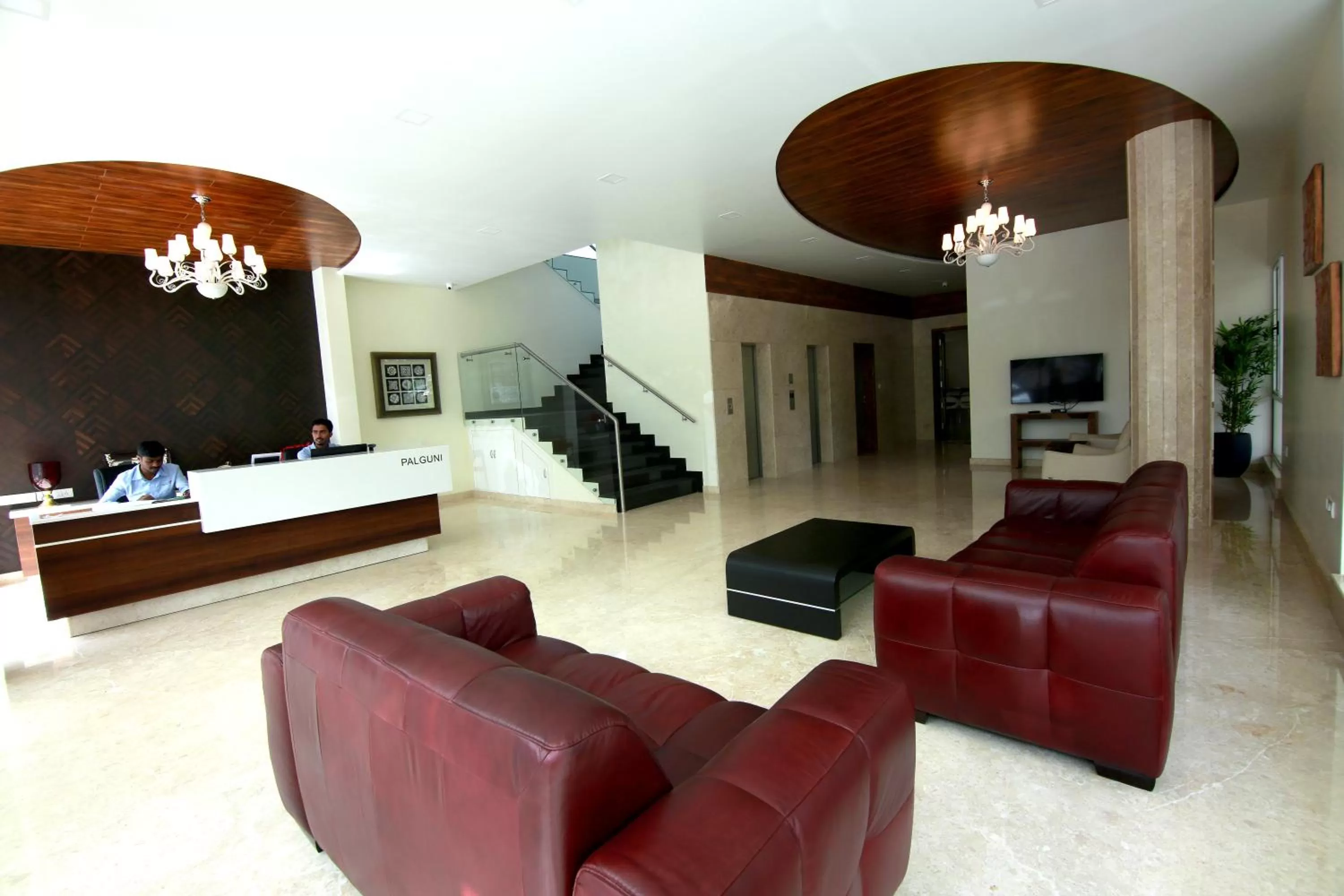 Living room in Palguni Residency