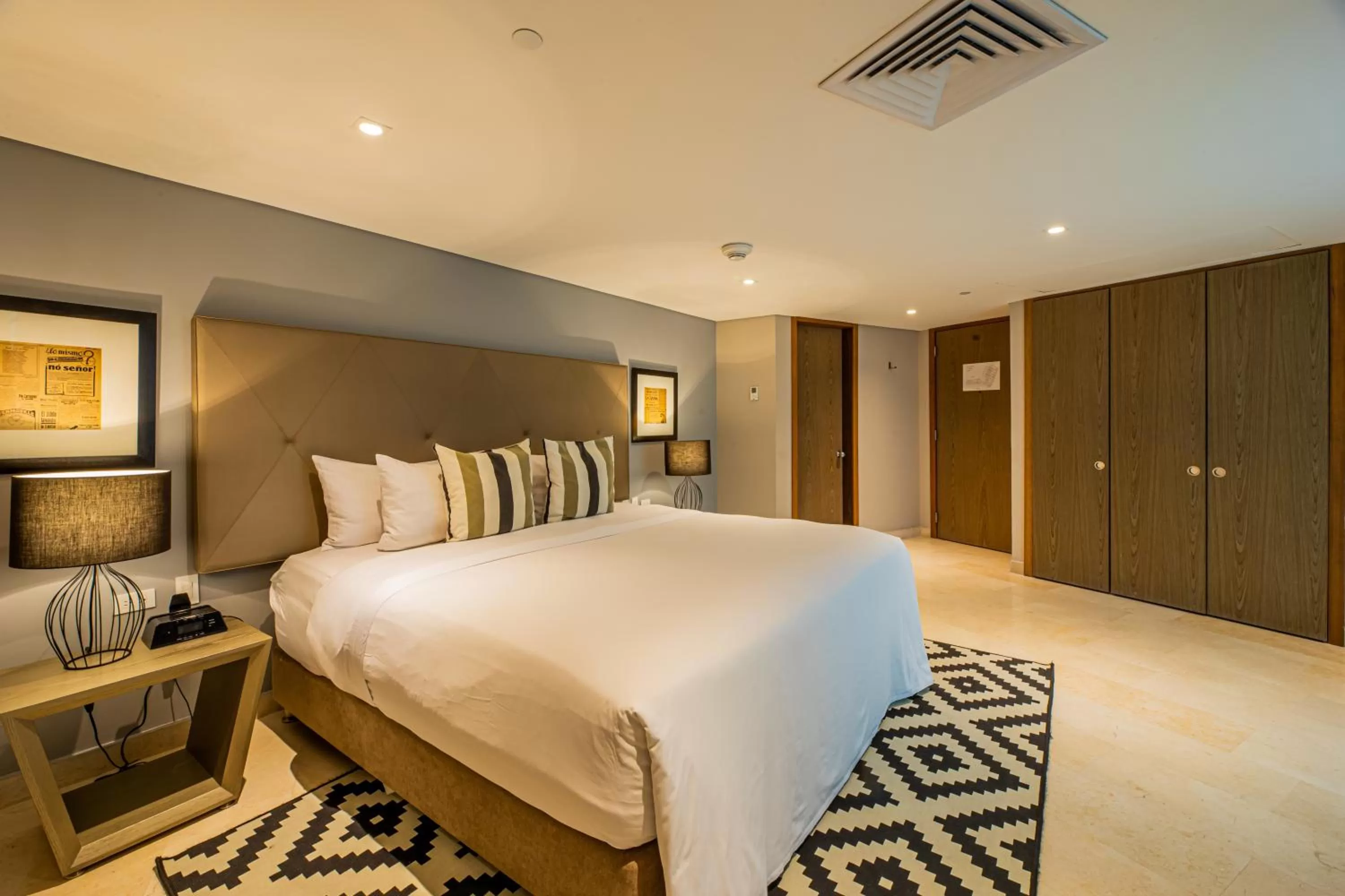 Photo of the whole room, Bed in GHL San Lazaro Art Hotel