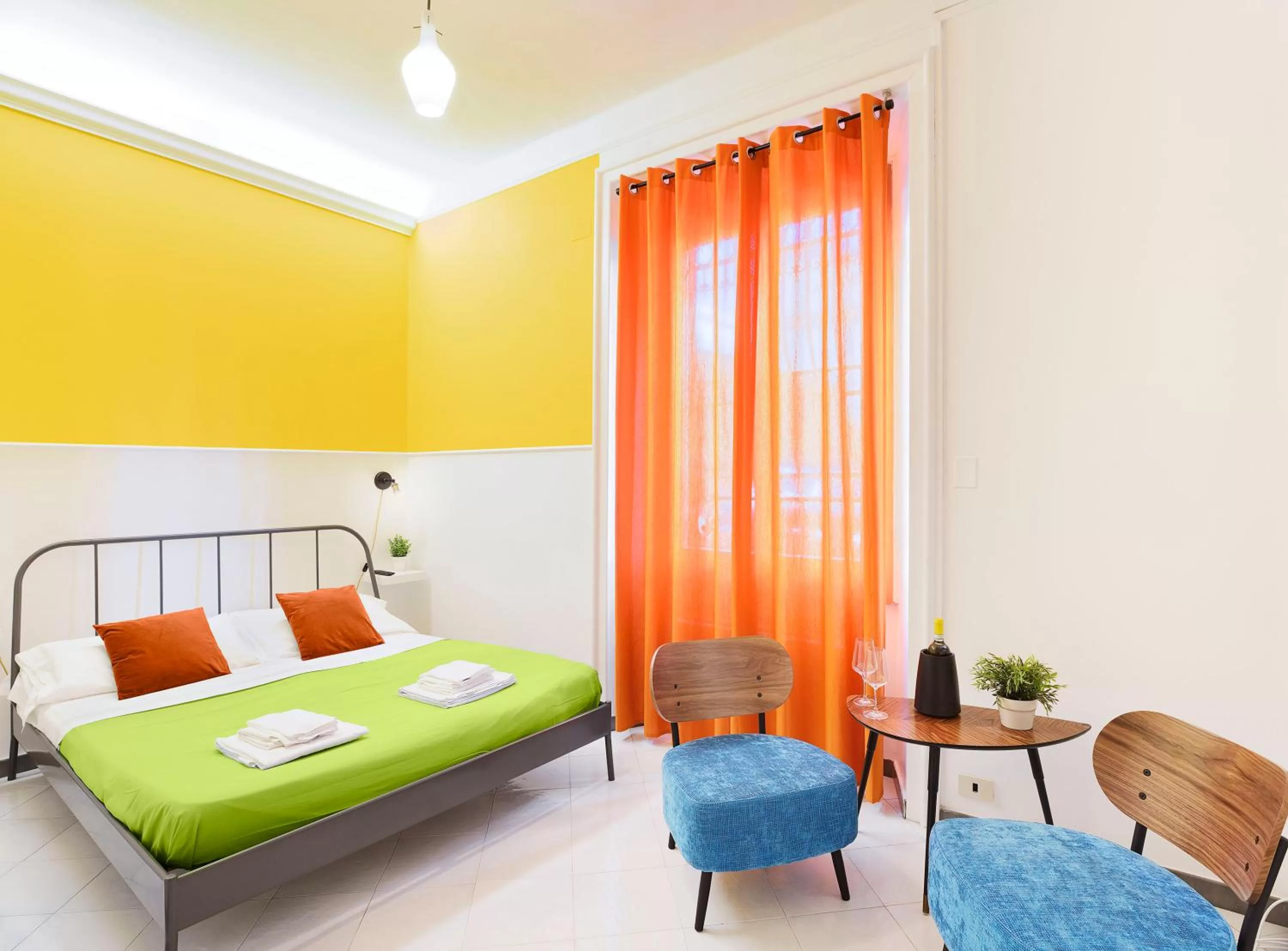 Bed in Locanderia Roma