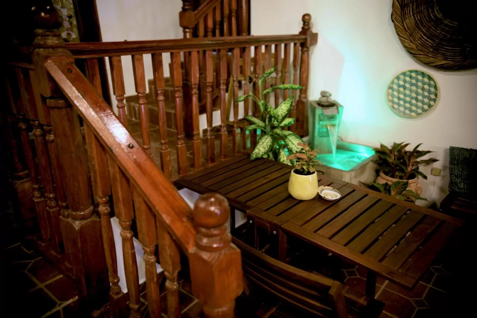 Communal lounge/ TV room in Fortaleza Suites Old San Juan