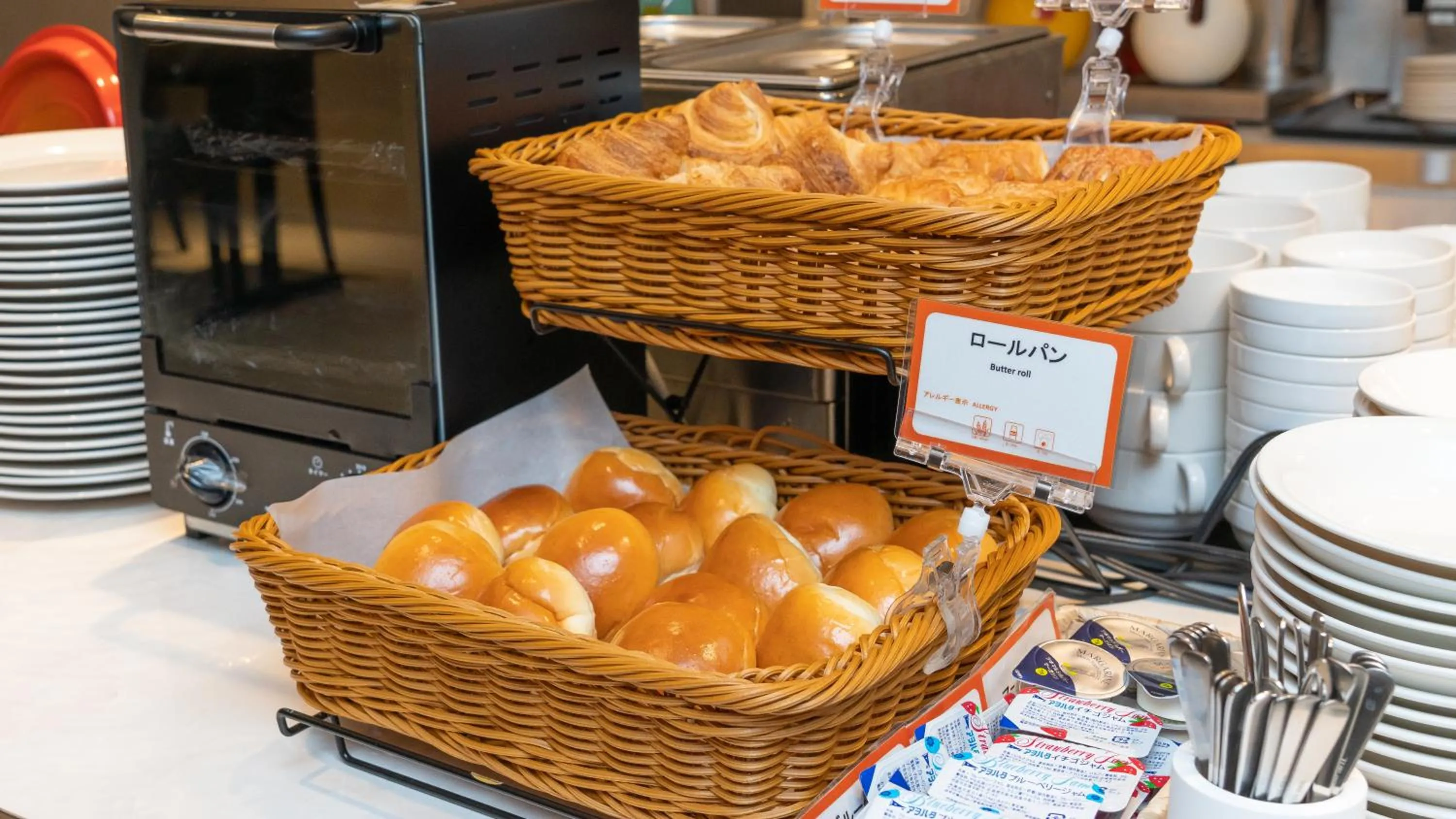 Buffet breakfast in ibis Budget Osaka Umeda