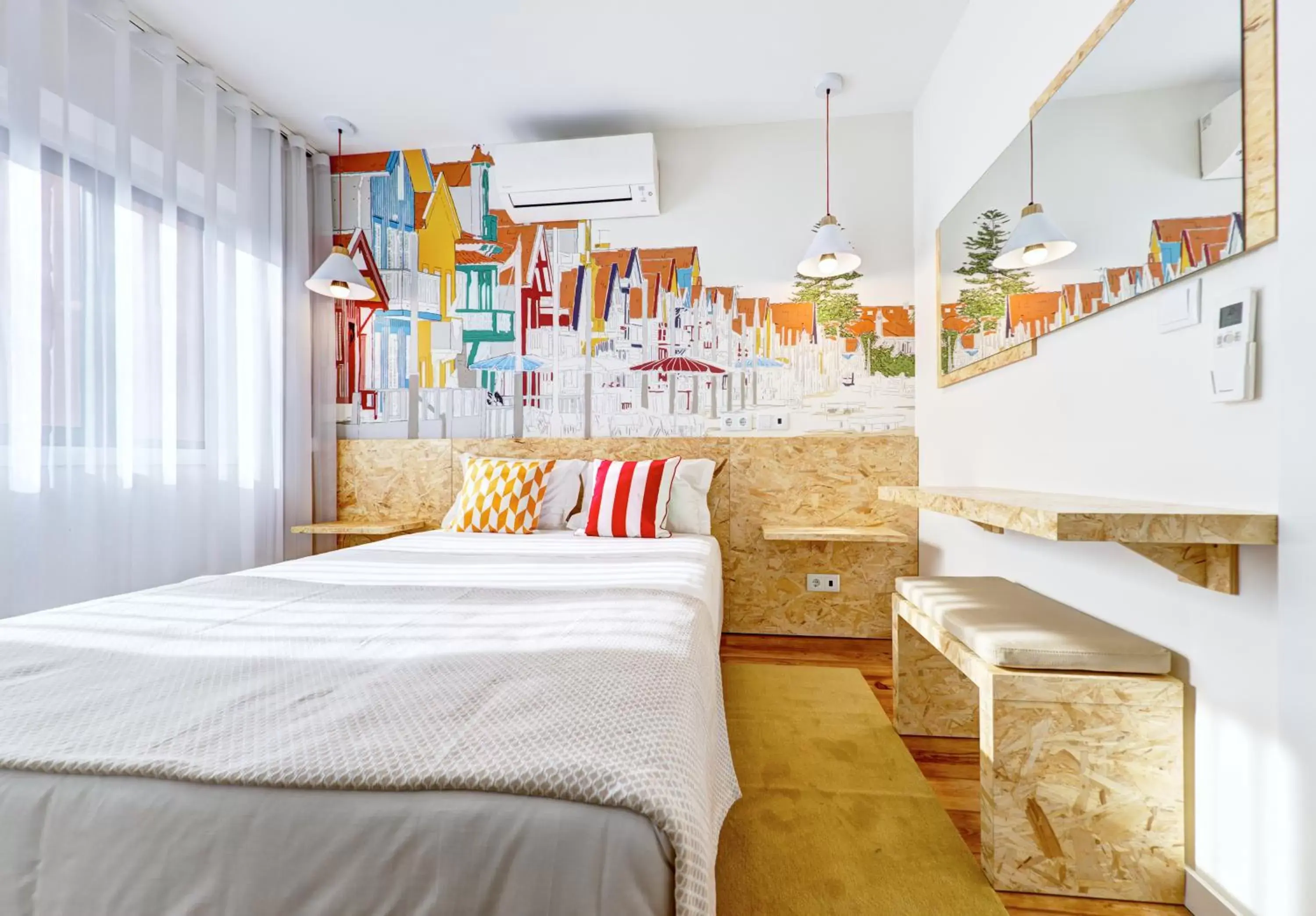 Double Room with Balcony in Hotel do Mercado Double Room with Balcony in Hotel do Mercado