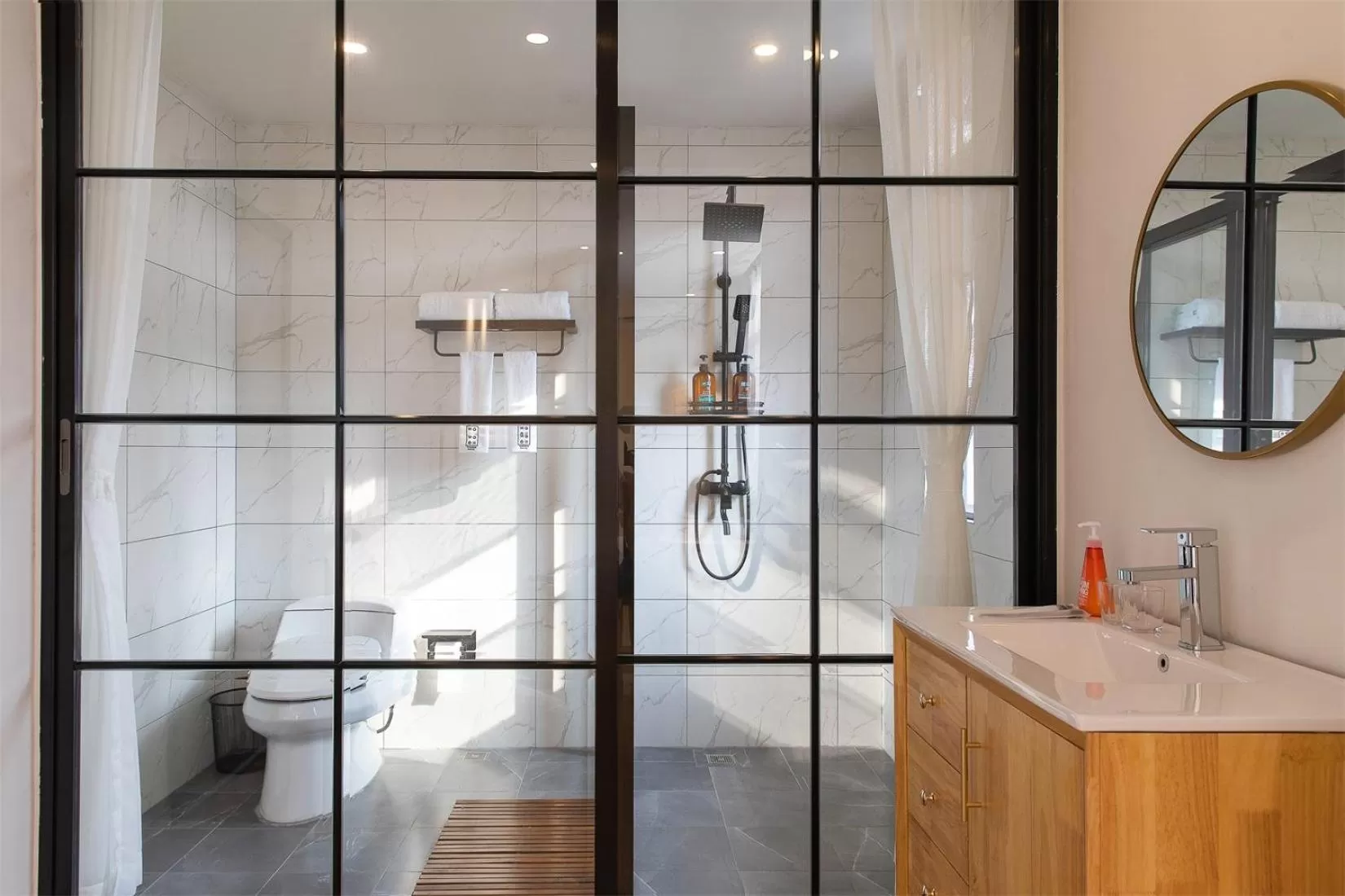 Bathroom in Wander Hostel