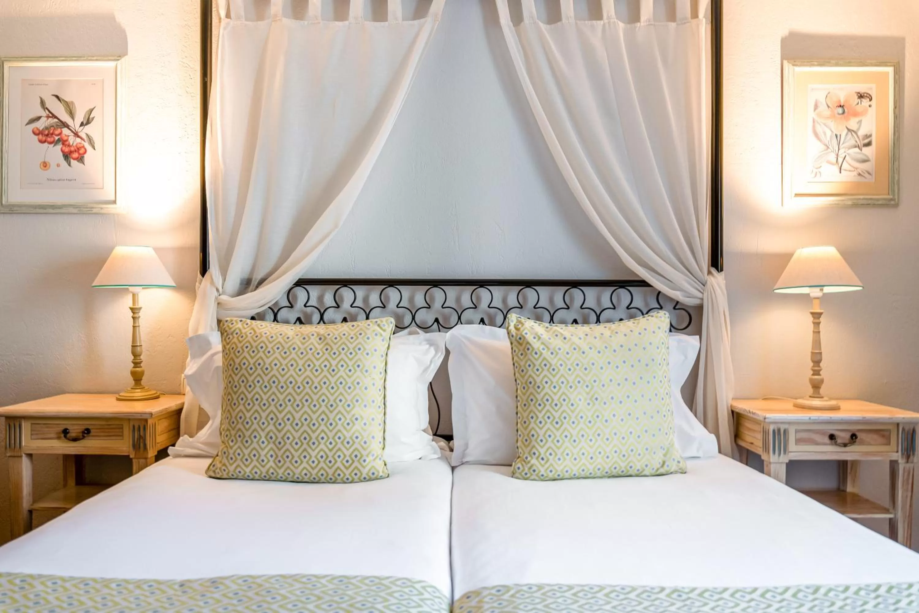 Bed in Villa Alessandra