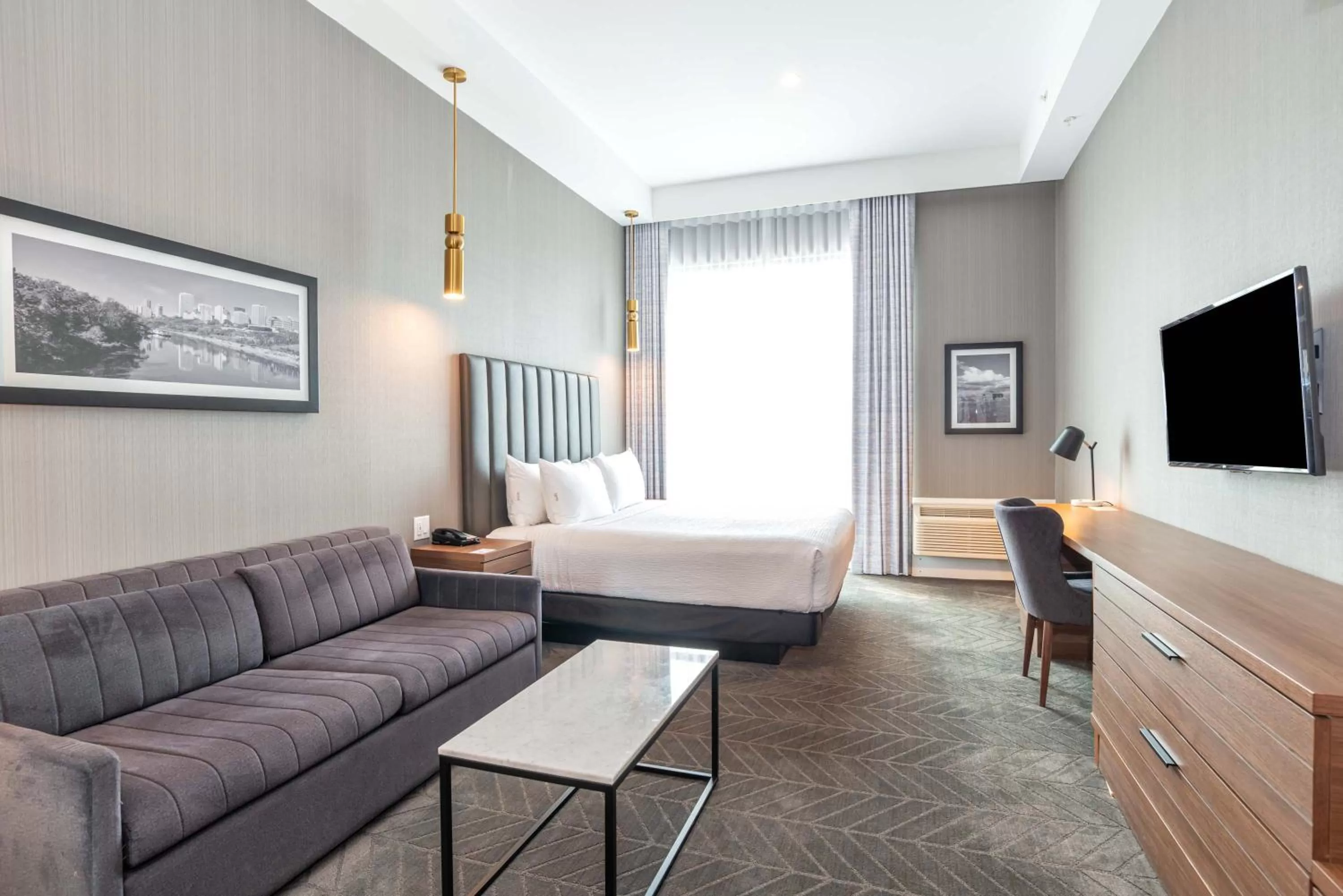 Photo of the whole room in Sandman Signature Sherwood Park Hotel