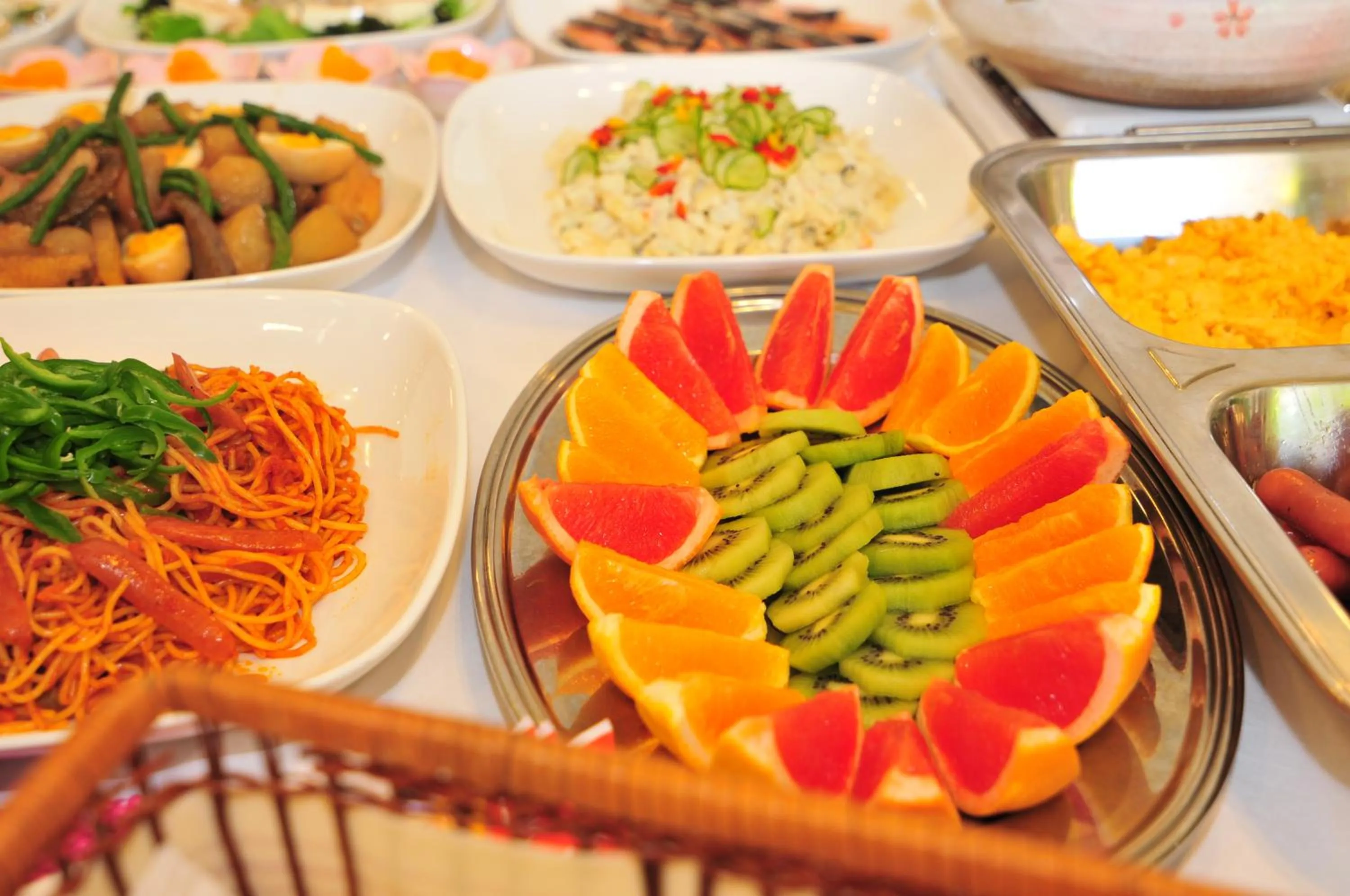 Food close-up in Hotel Green City