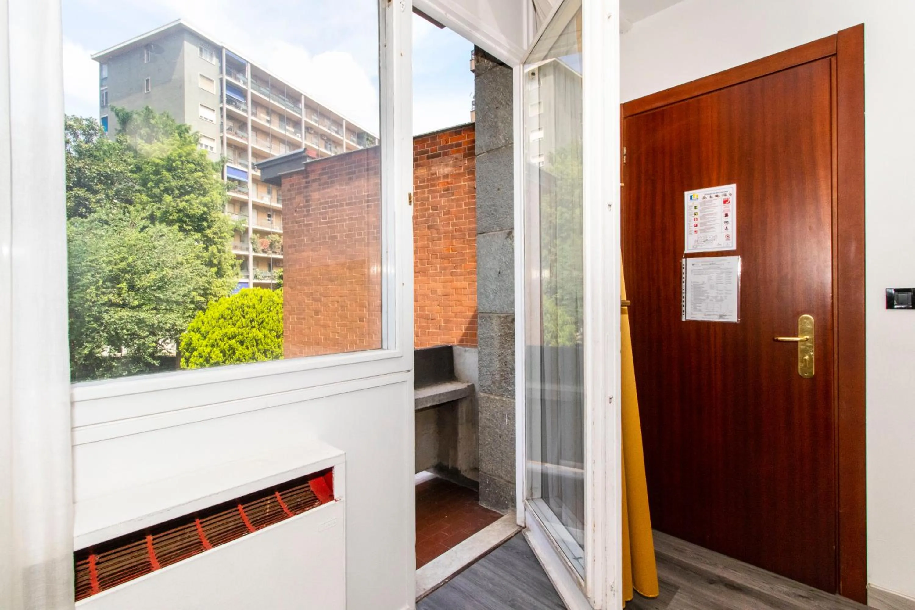 Balcony/Terrace in Hotel Cristallo Torino