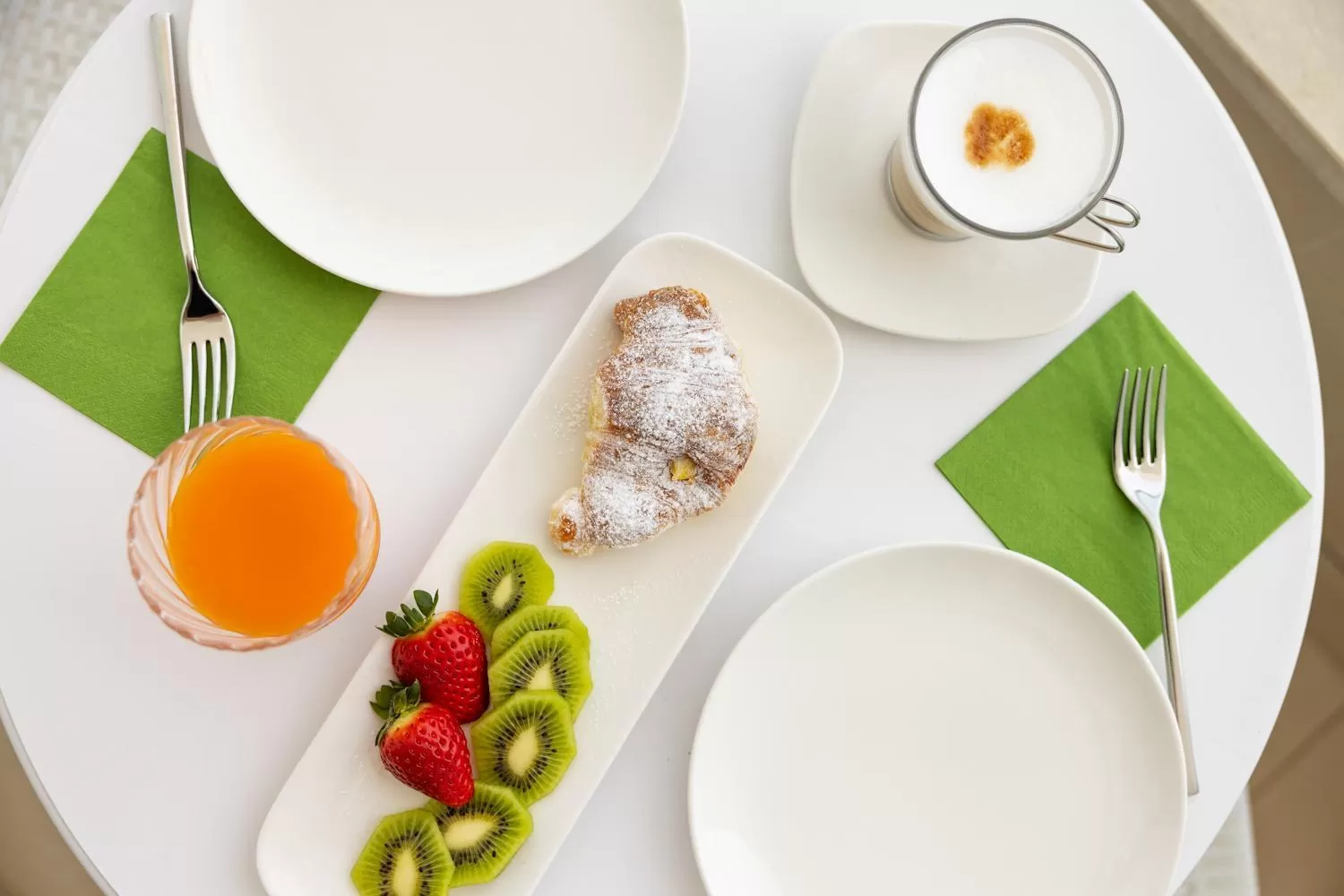 Continental breakfast in Baldinini Hotel