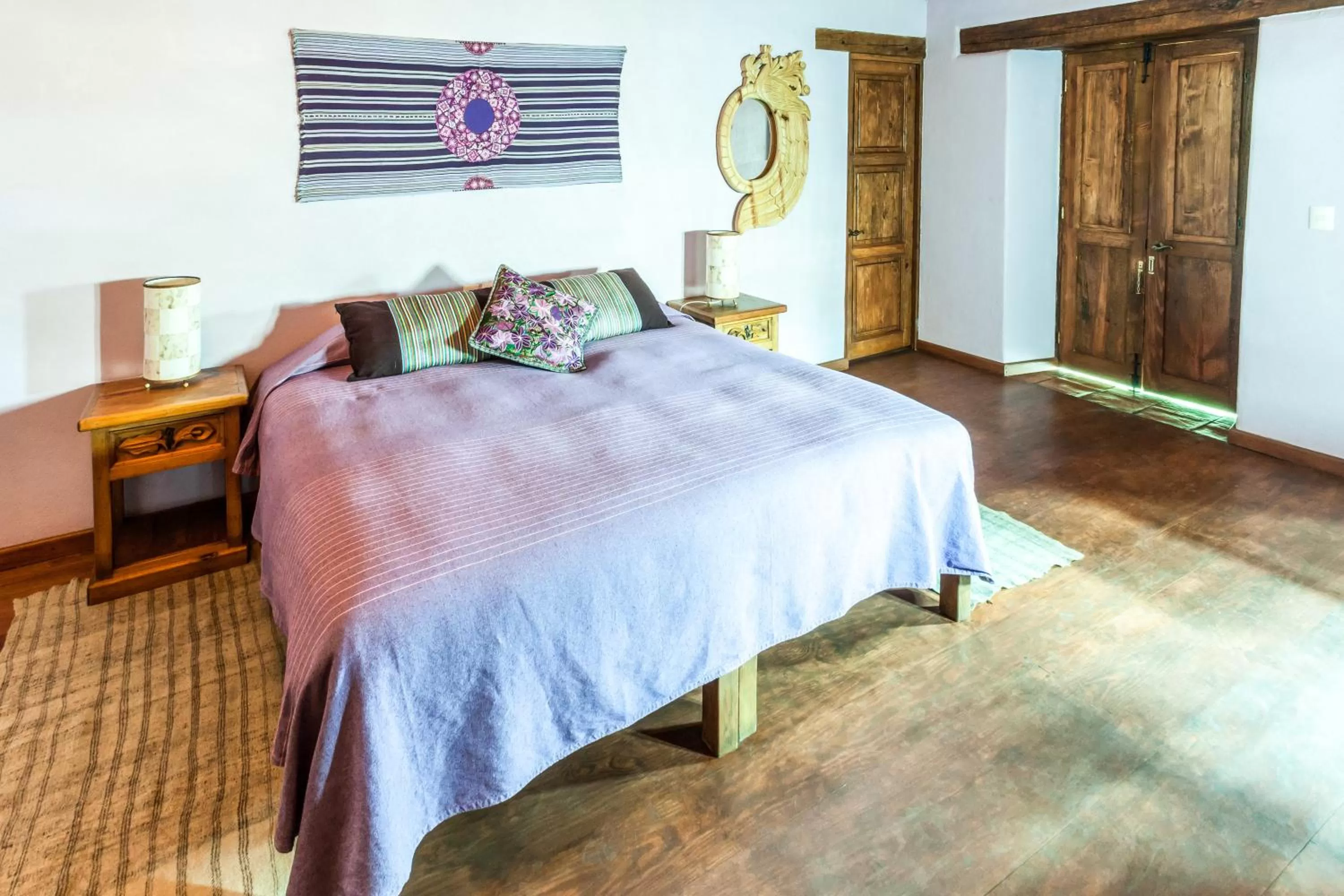 Bed in Posada Yolihuani