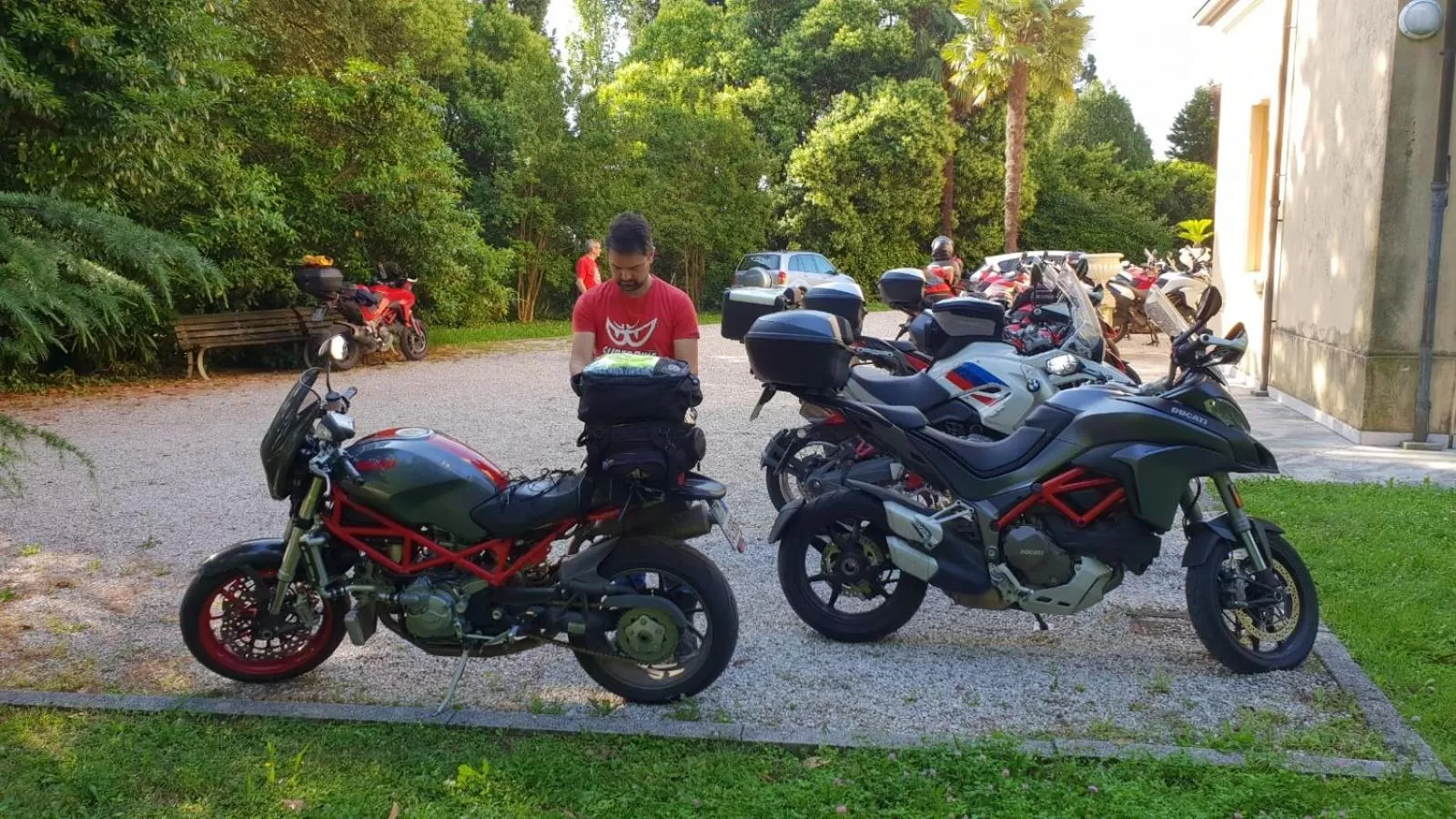 Garden in Villa Scalabrini