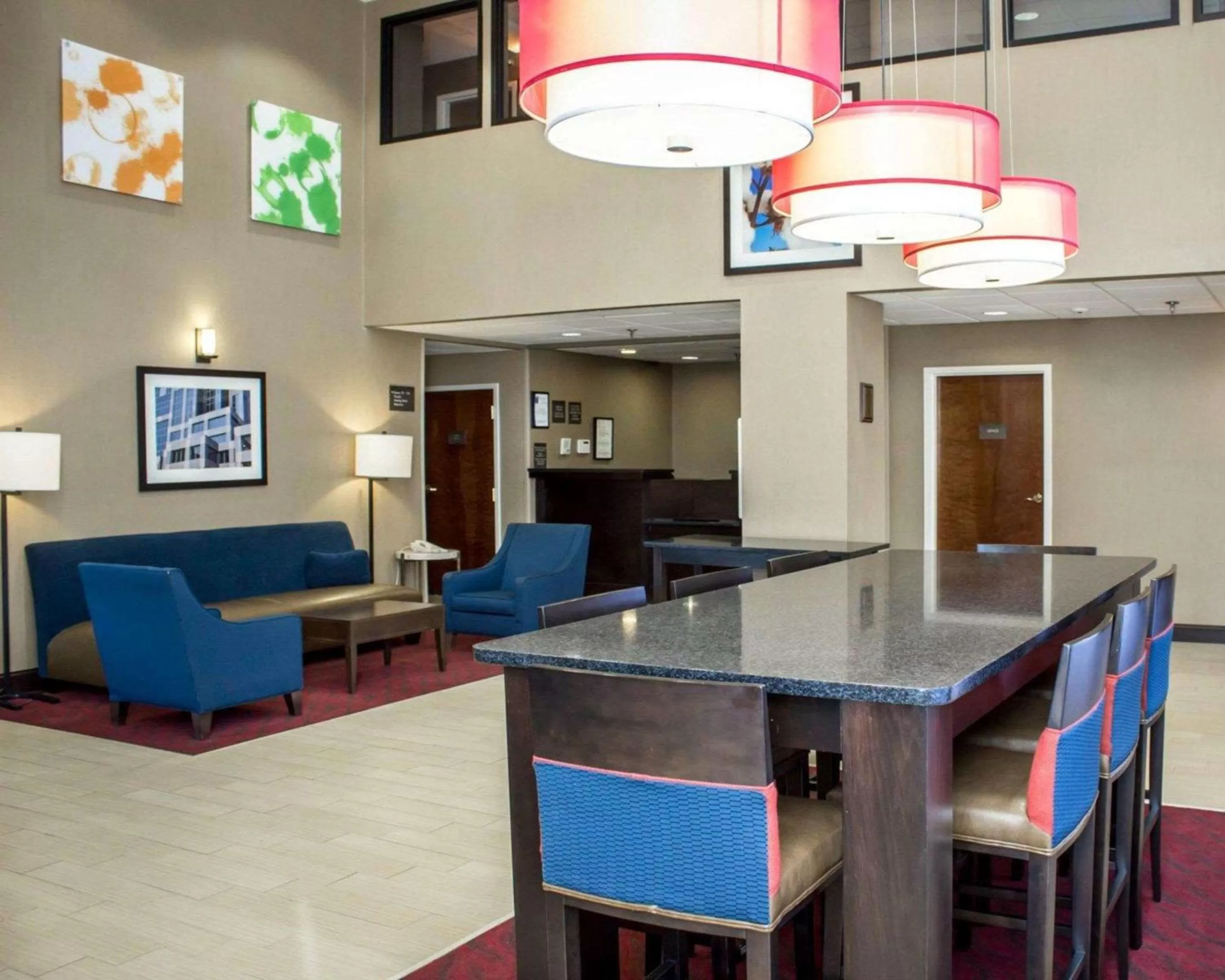 Lobby or reception in Comfort Inn & Suites Fuquay Varina