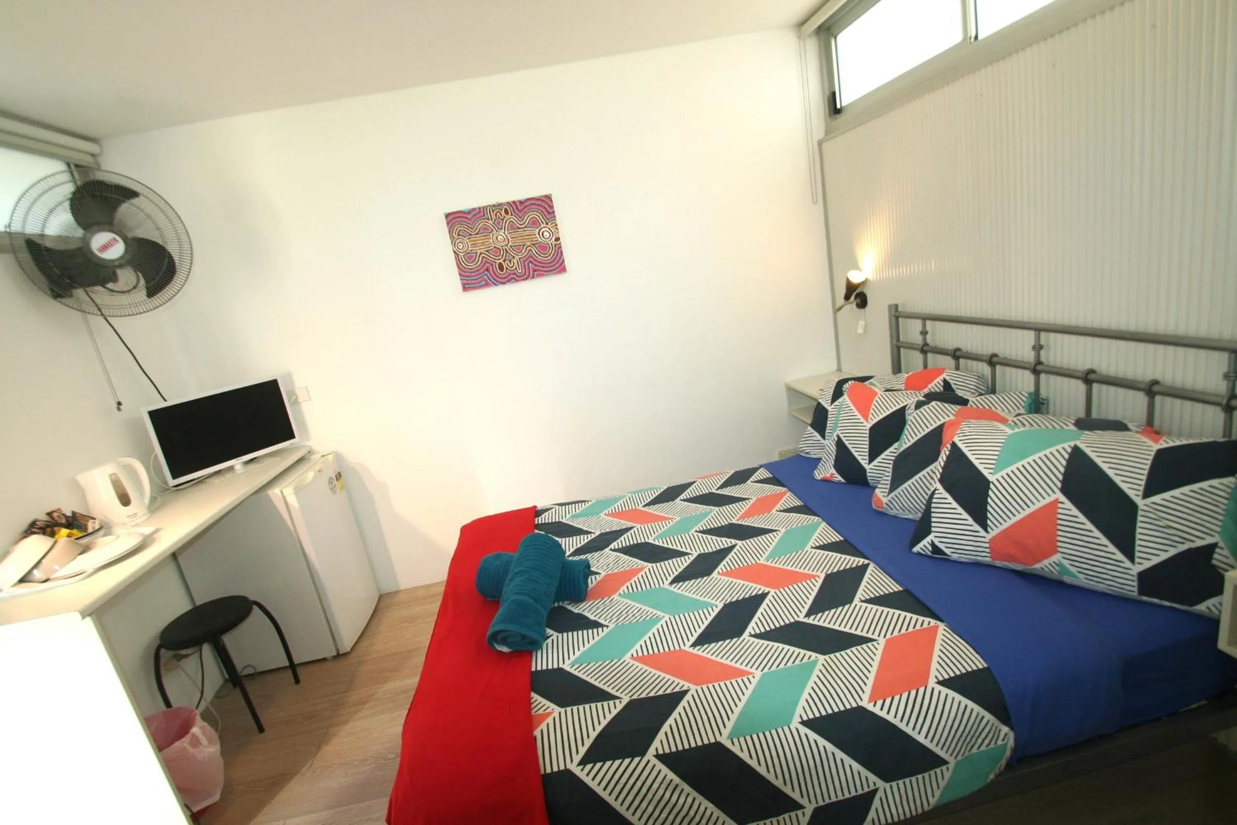 Bedroom, Bed in Original Backpackers