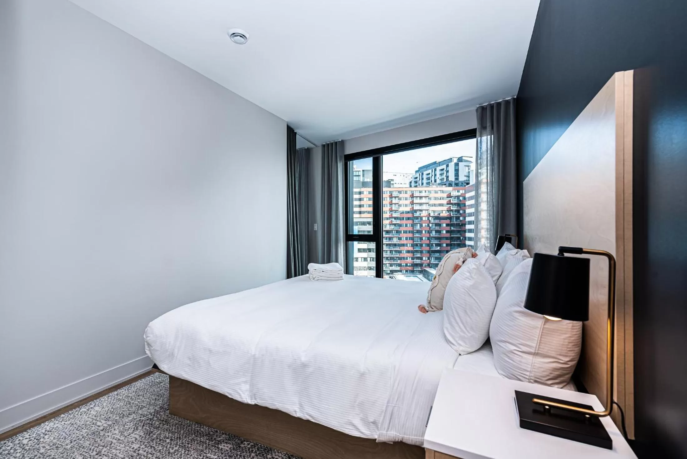 Bed in WERFY Luxury Apart-Hotel