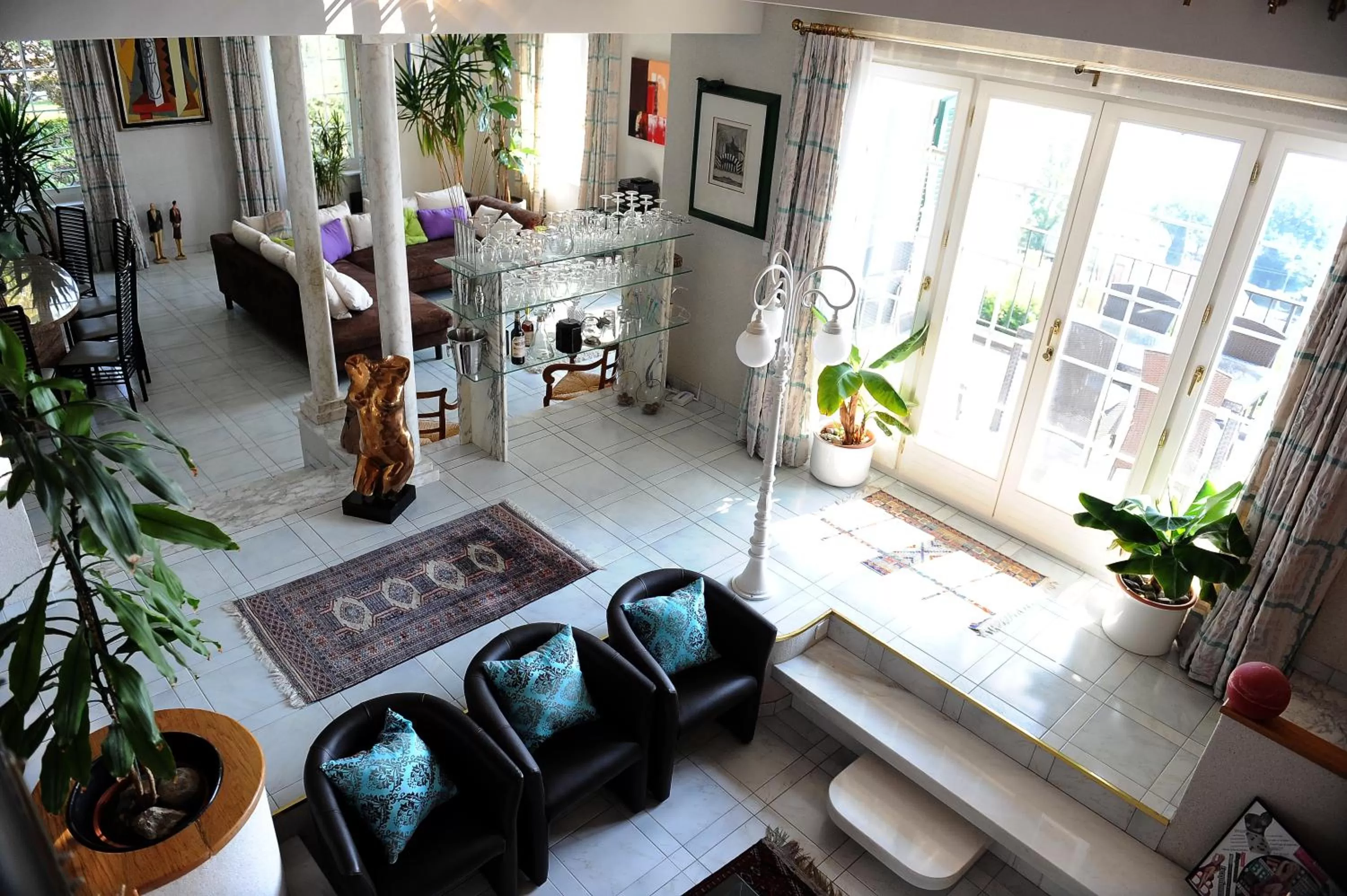 Lobby or reception, Seating Area in B&B Corseaux Beach & Riviera Beach