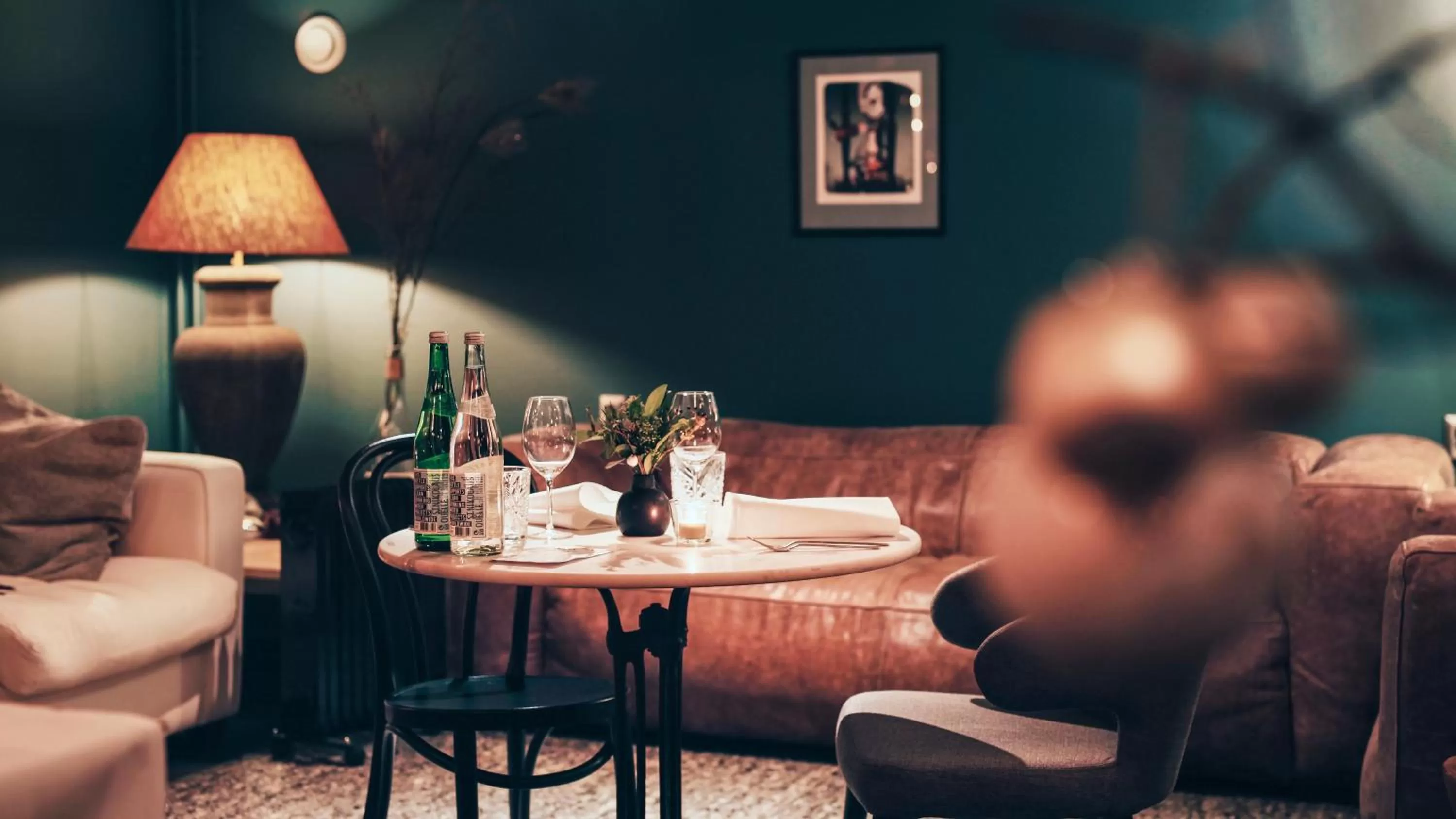 Living room in B&B Hoeve de Haar