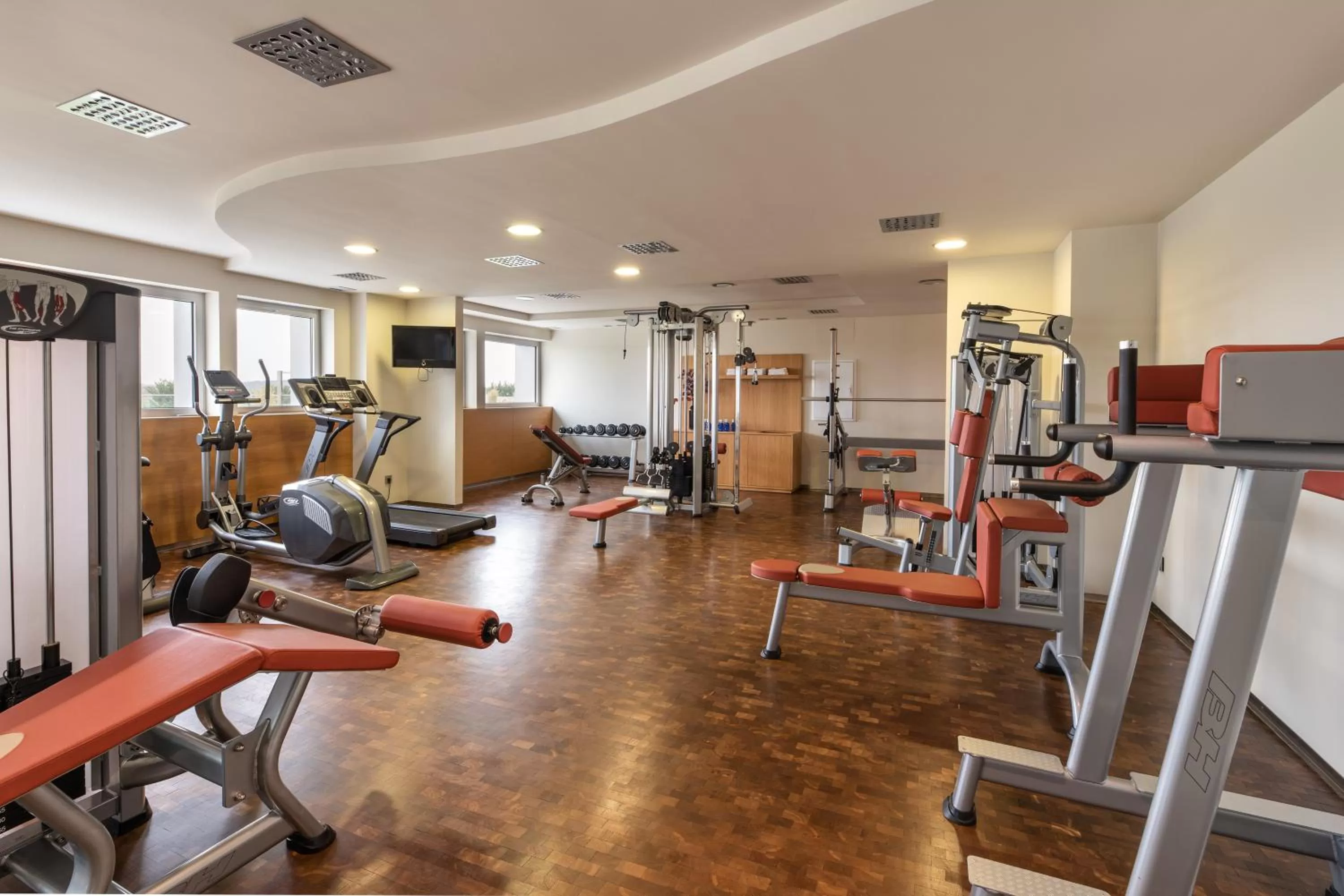 Fitness centre/facilities in Valbusenda Hotel Bodega & Spa
