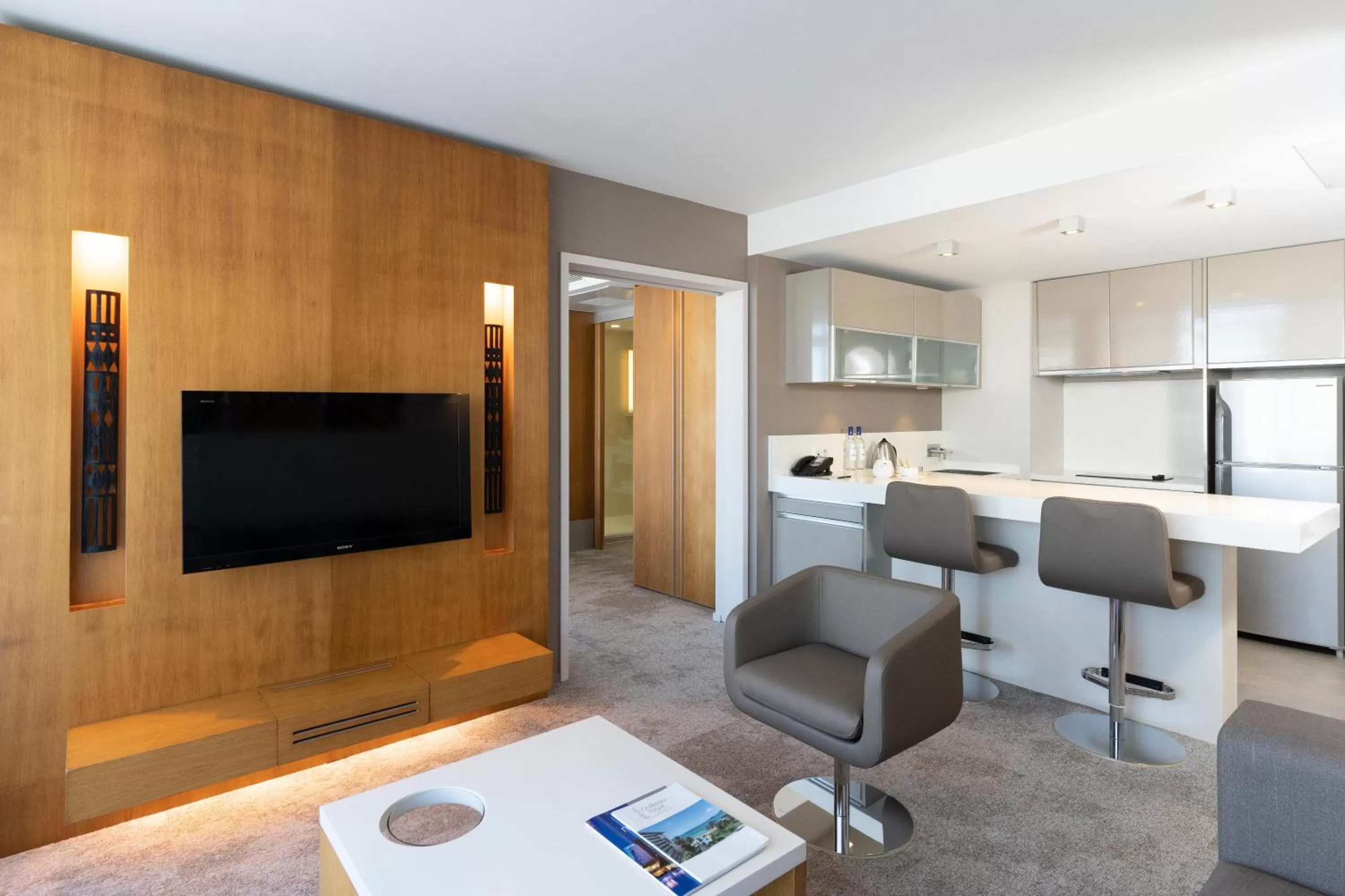 TV and multimedia in Chateau Royal Beach Resort & Spa, Noumea