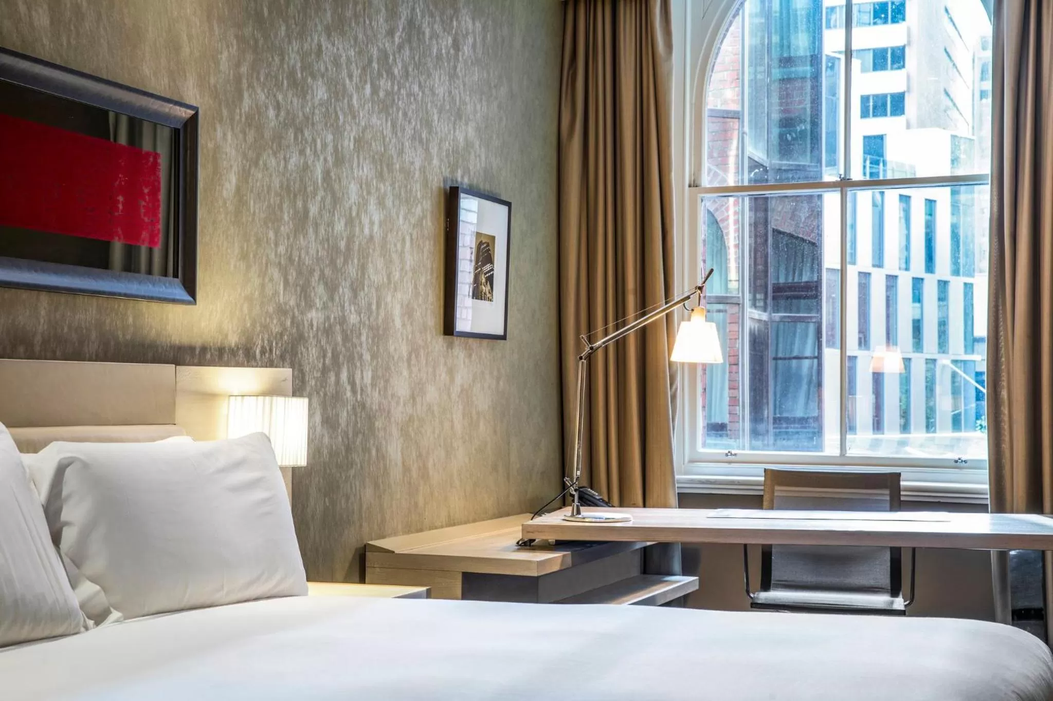 Photo of the whole room, Bed in InterContinental Melbourne The Rialto by IHG