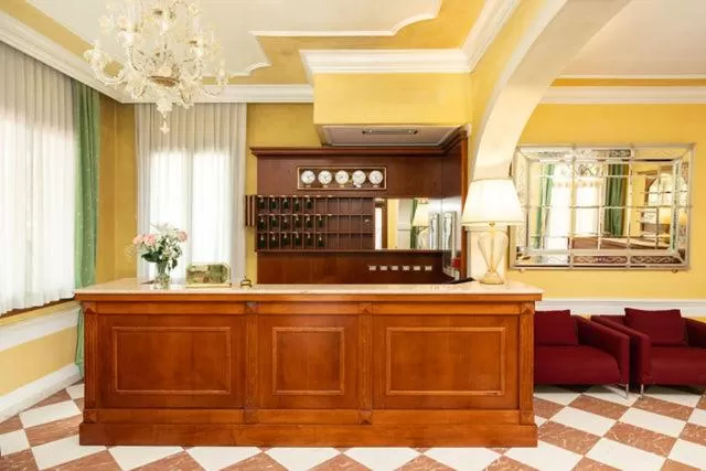 Lobby or reception in Hotel Villa Cipro