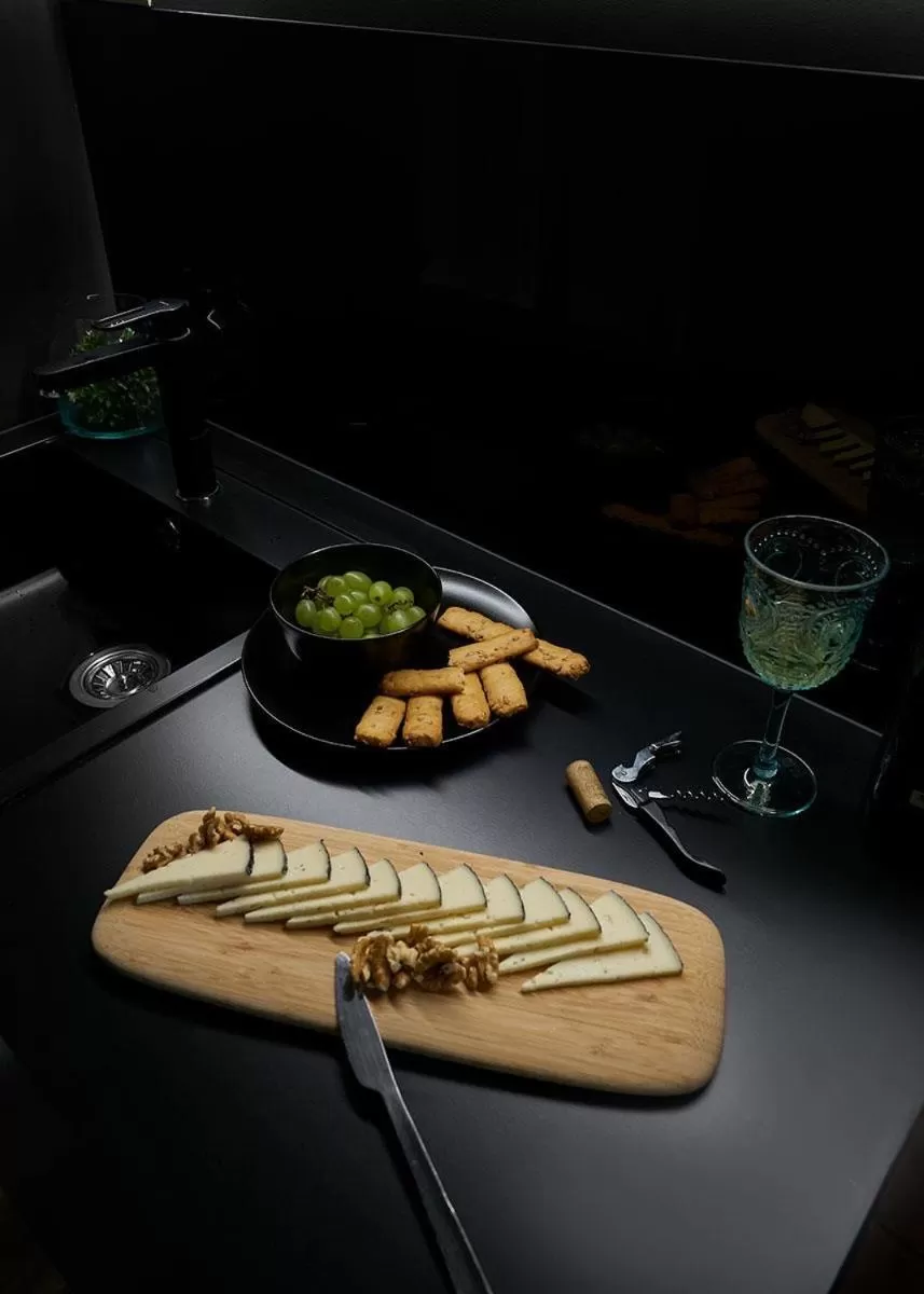 Kitchen or kitchenette in Urban Suite Santander