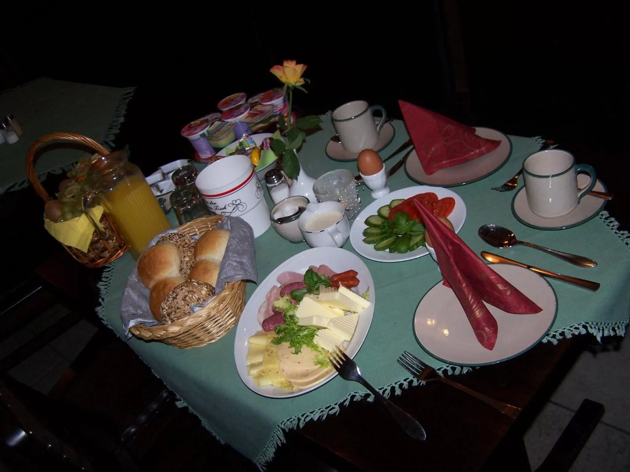 Food and drinks, Breakfast in Waldgasthof Bad Einsiedel