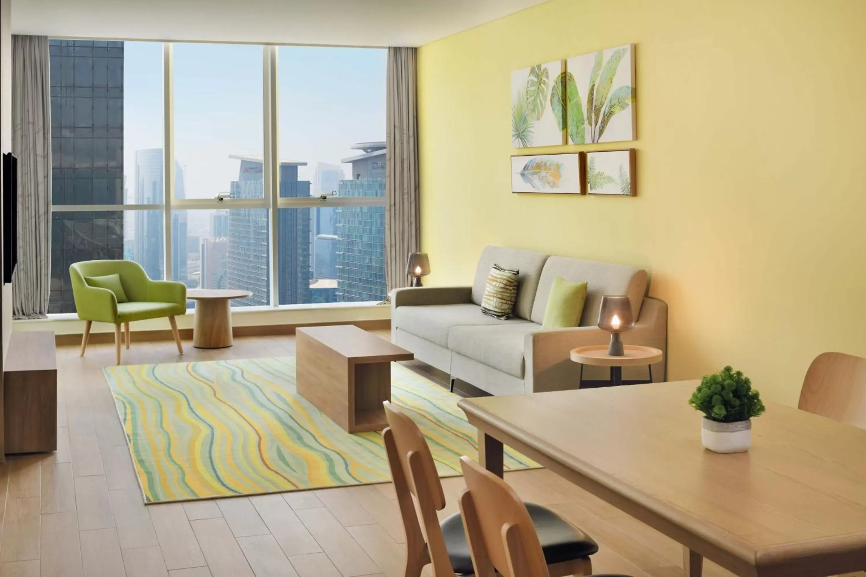 One Bedroom Apartment, 1 King, High Floor, Beach Access in Element by Westin City Center Doha One Bedroom Apartment, 1 King, High Floor, Beach Access in Element by Westin City Center Doha