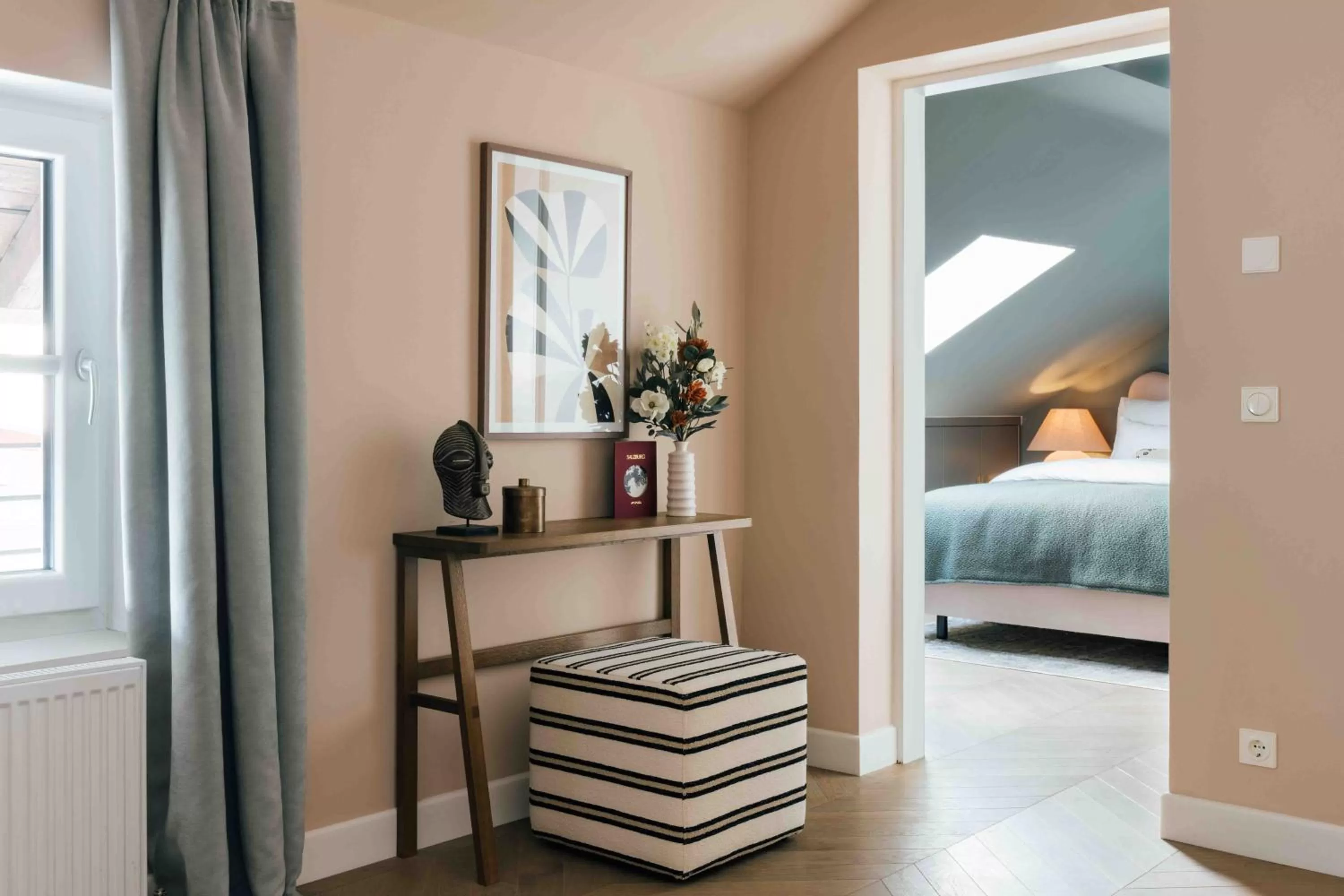 Living room, Bed in Clemonte Hotel - Your Reception-less Boutique Hideaway